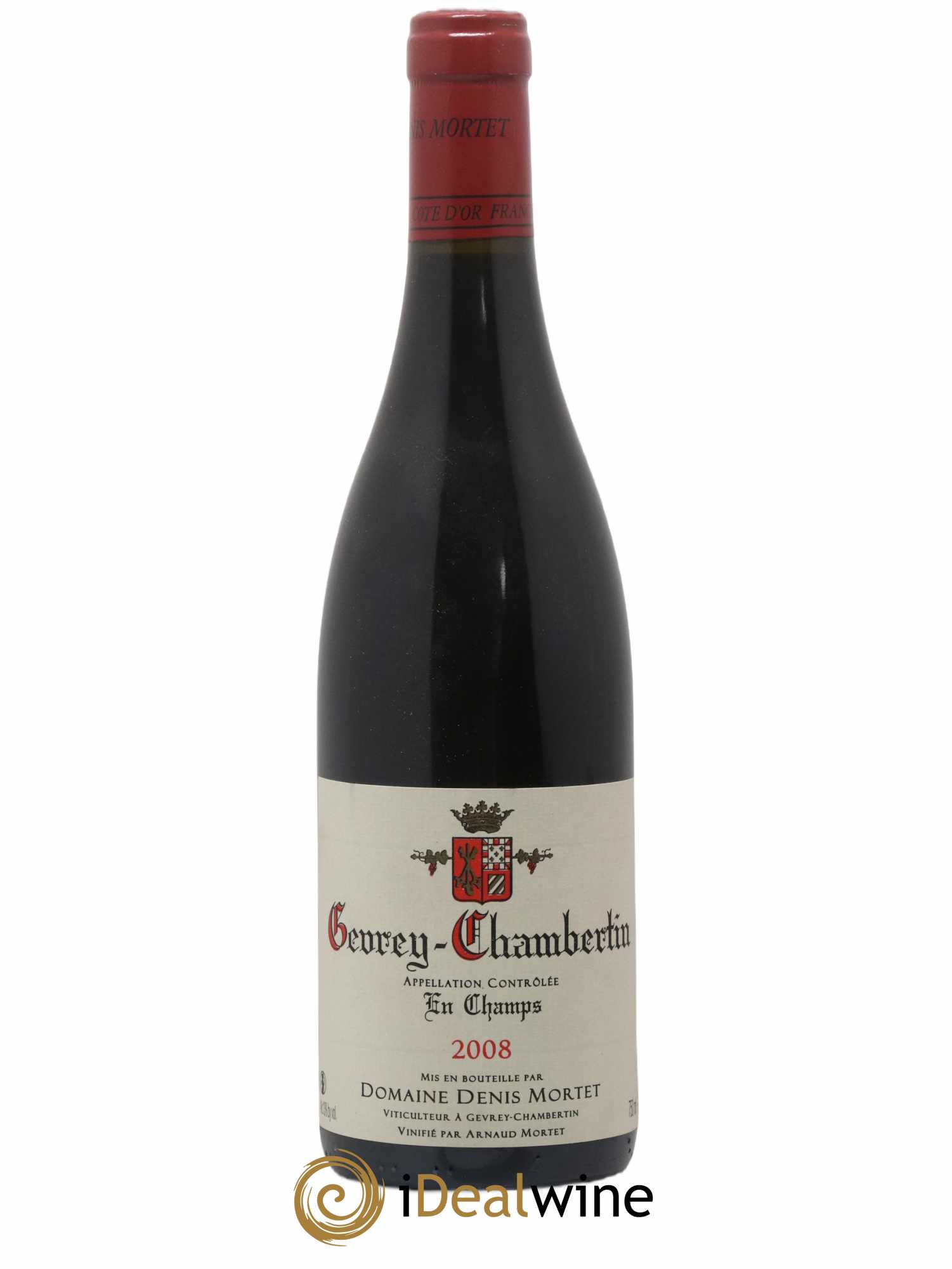 Gevrey-Chambertin Denis Mortet (Domaine) En Champs 2008 - Lot de 1 bouteille - 0