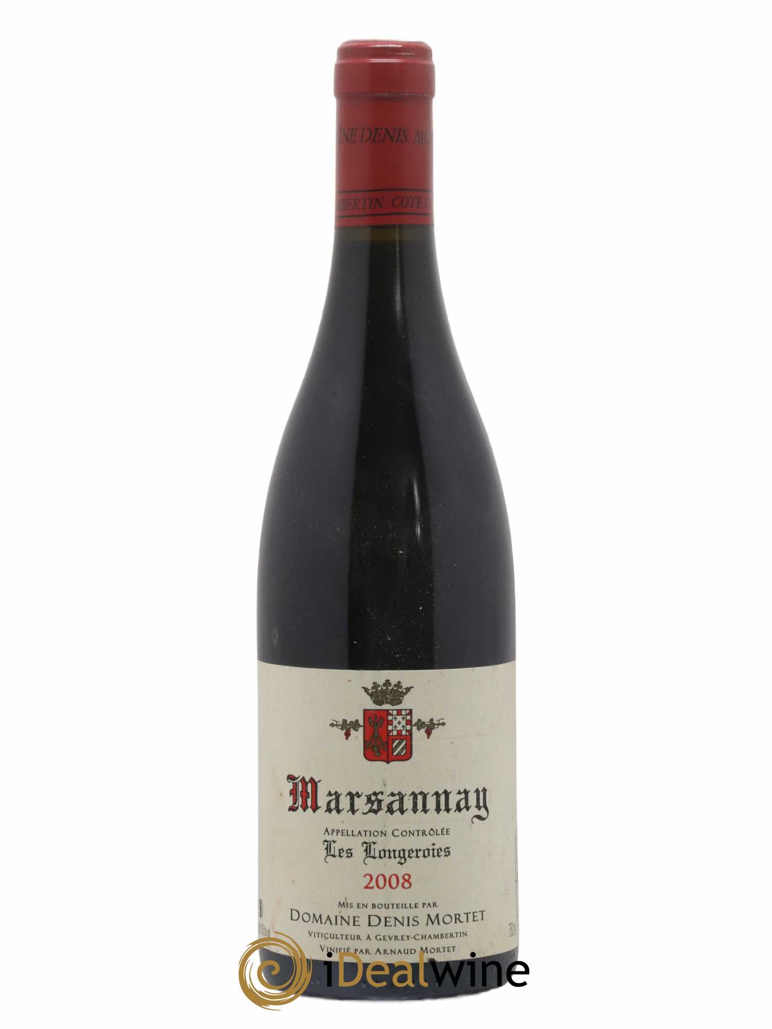 Marsannay Les Longeroies Denis Mortet (Domaine) 2008 - Lot de 1 bouteille - 0