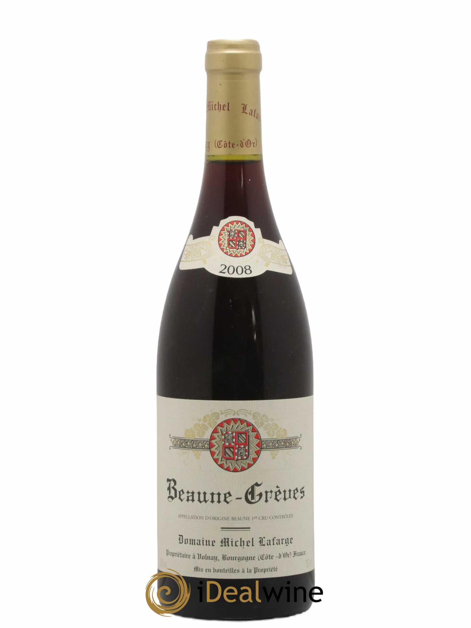 Beaune 1er Cru Grèves Lafarge (Domaine) 2008 - Lot de 1 bouteille - 0