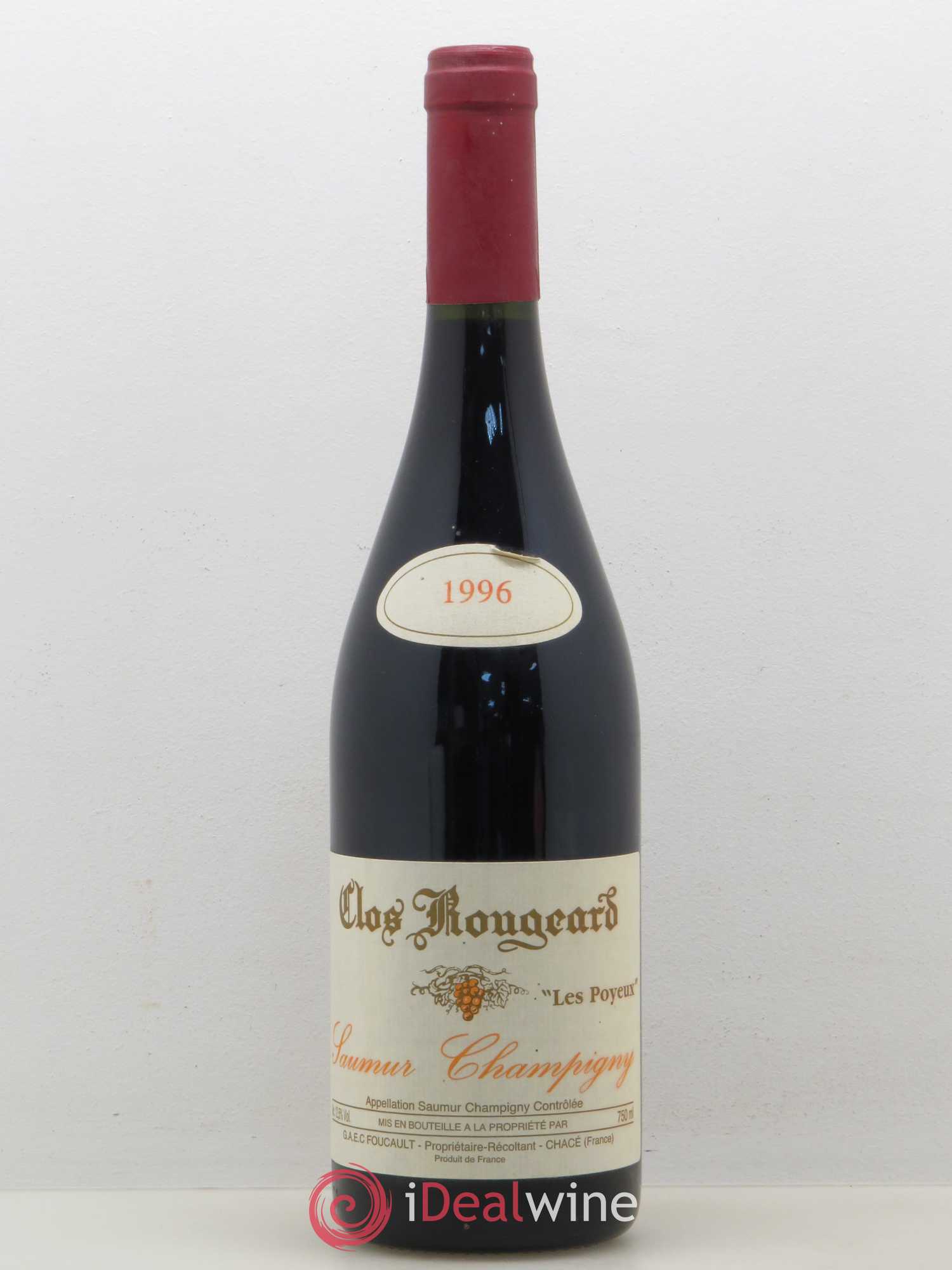 Saumur-Champigny Les Poyeux Clos Rougeard 1996 - Lot de 1 bouteille - 0