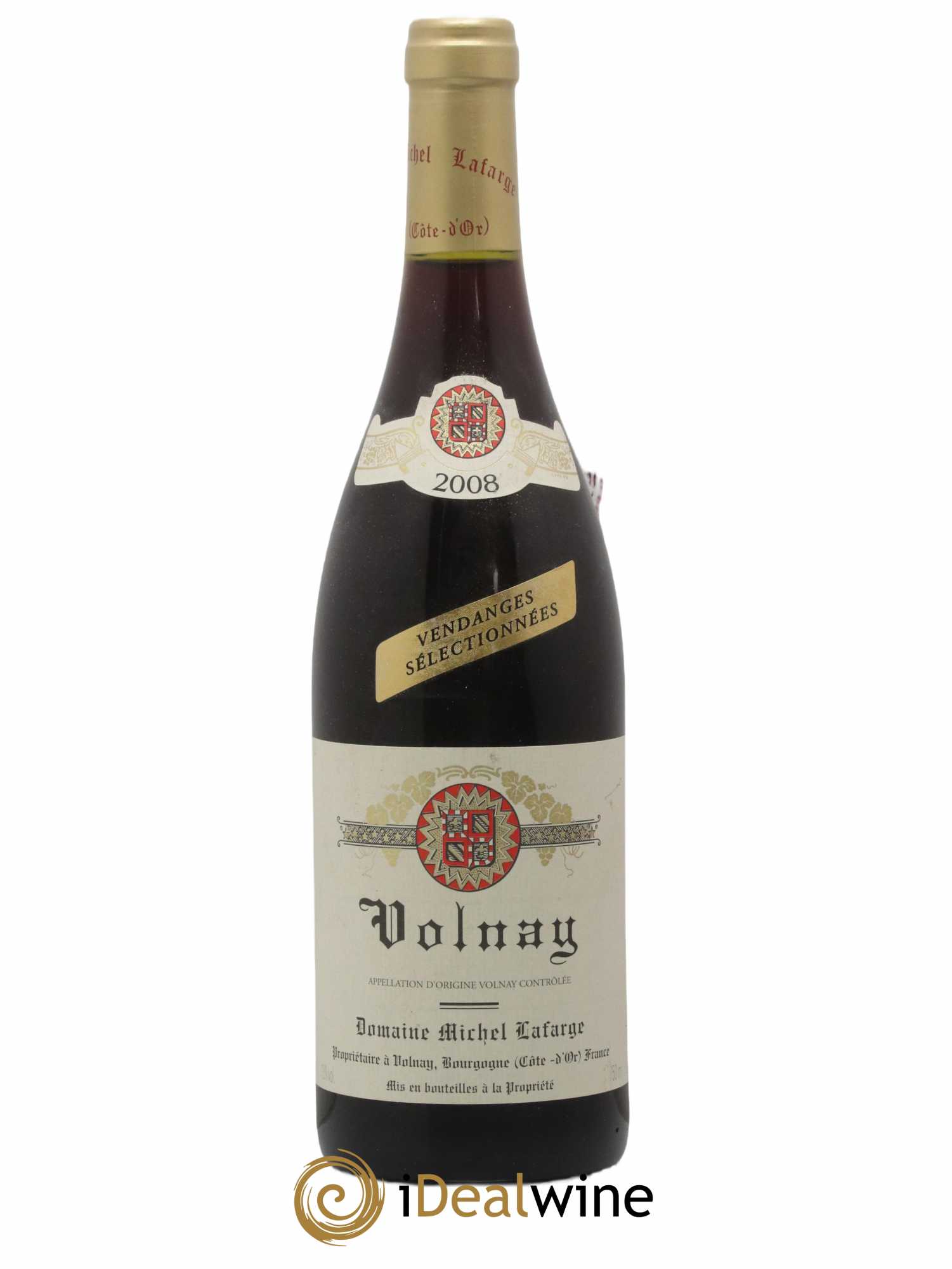 Volnay Vendanges sélectionnées Lafarge (Domaine) 2008 - Lot de 1 bouteille - 0