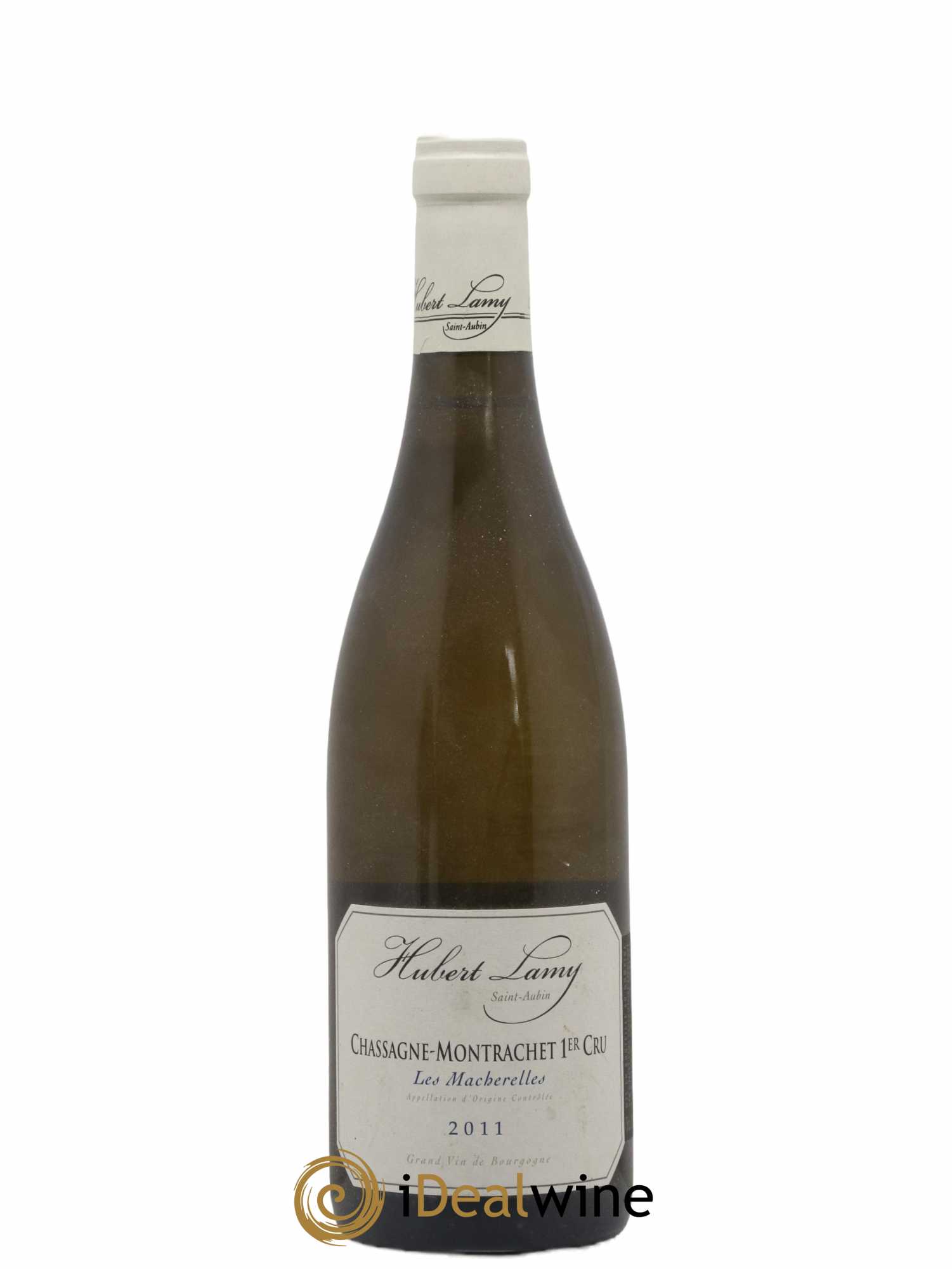 Chassagne-Montrachet 1er Cru Les Macherelles Hubert Lamy 2011 - Lot de 1 bouteille - 0