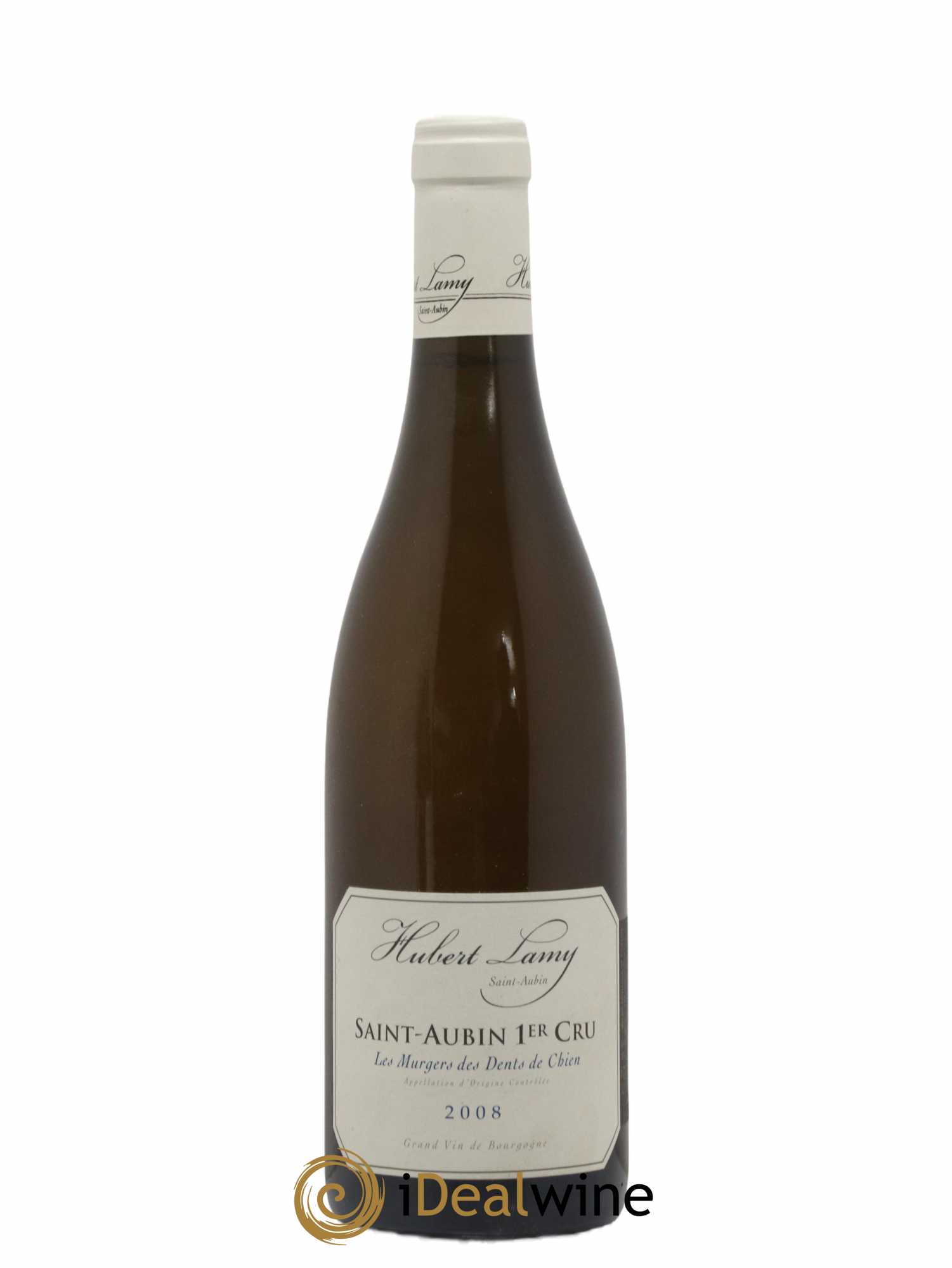 Saint-Aubin 1er Cru Les Murgers des Dents de Chien Hubert Lamy 2008 - Lot de 1 bouteille - 0