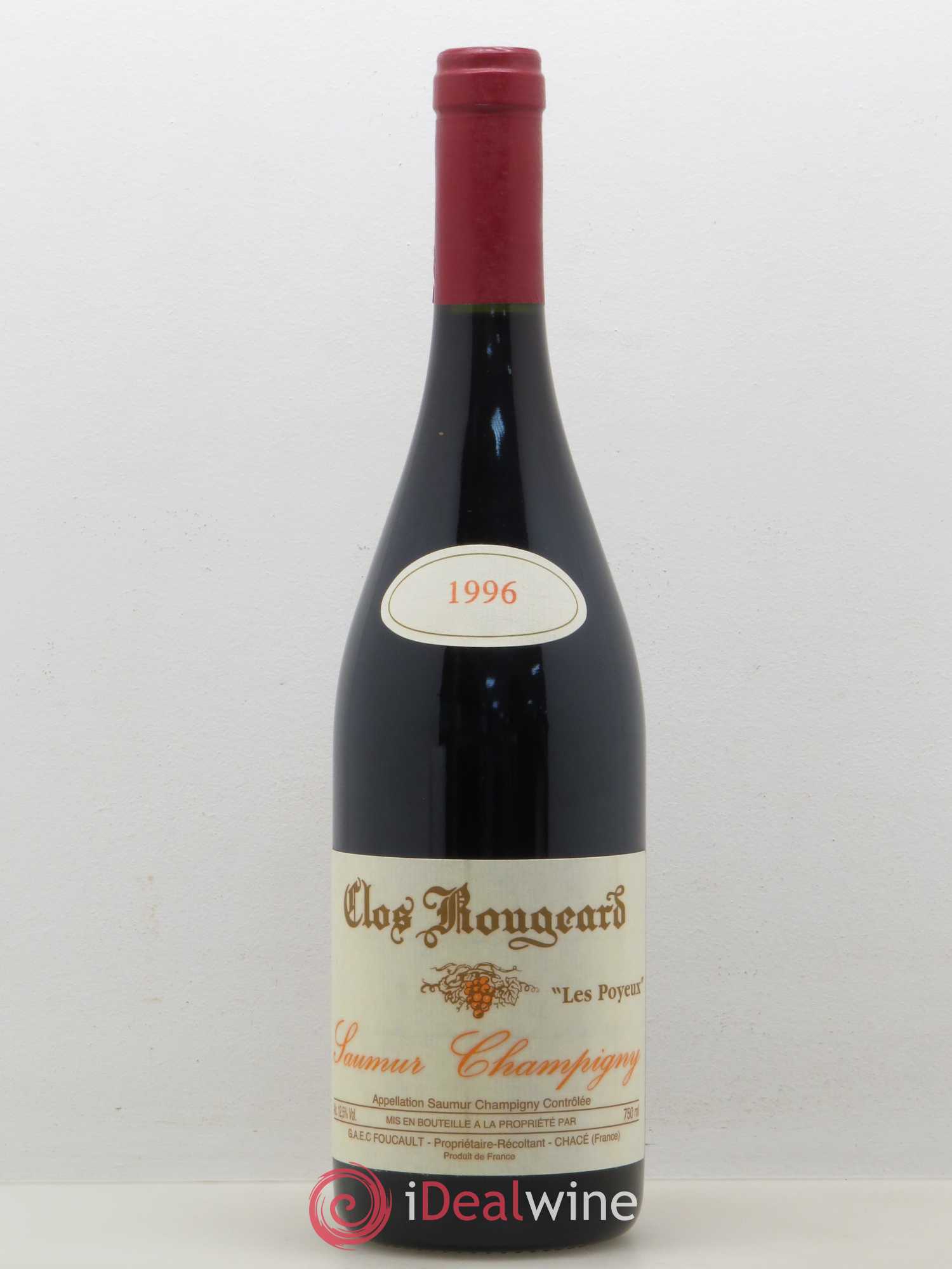 Saumur-Champigny Les Poyeux Clos Rougeard 1996 - Lot de 1 bouteille - 0