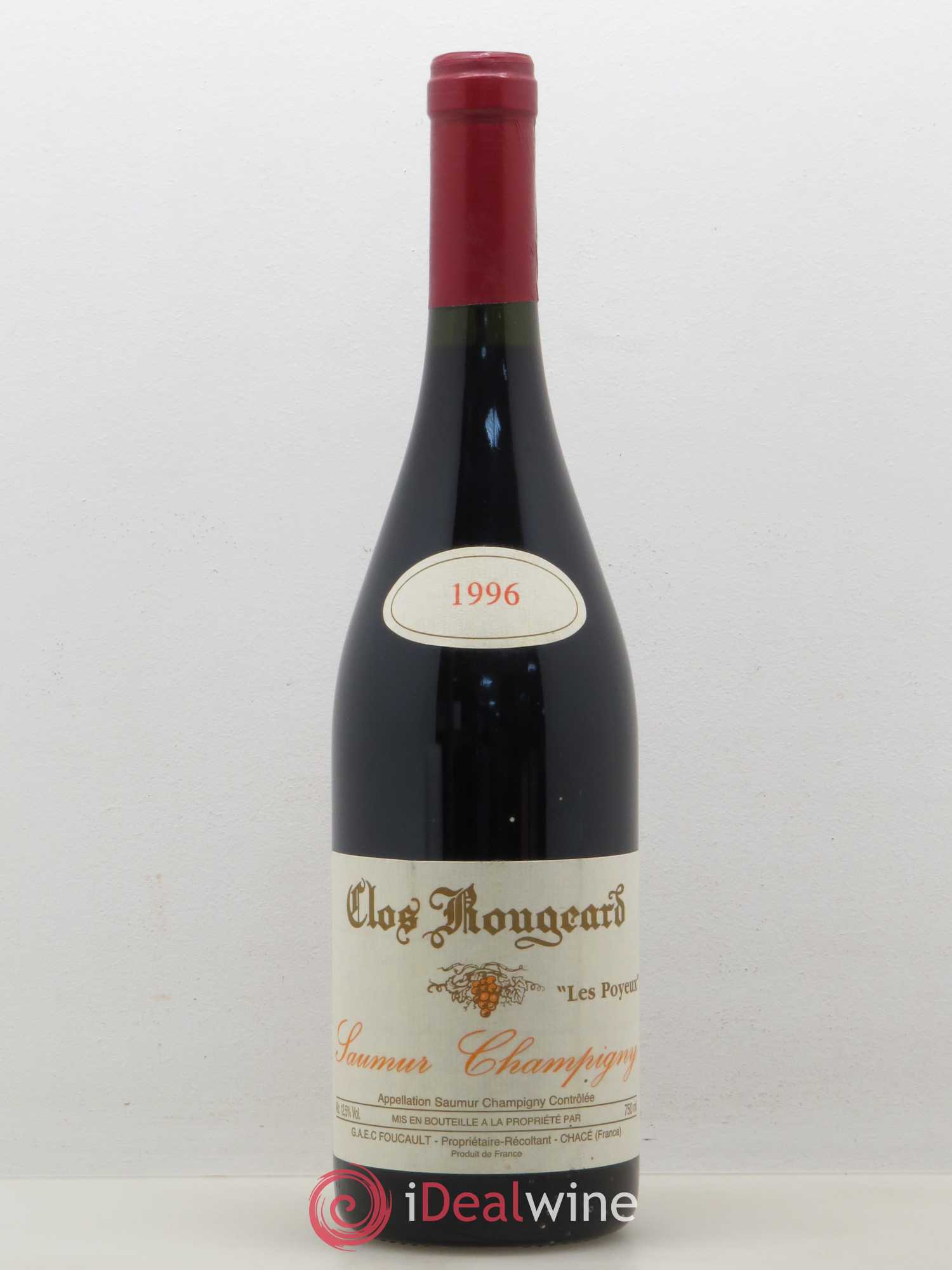 Saumur-Champigny Les Poyeux Clos Rougeard 1996 - Lot de 1 bouteille - 0