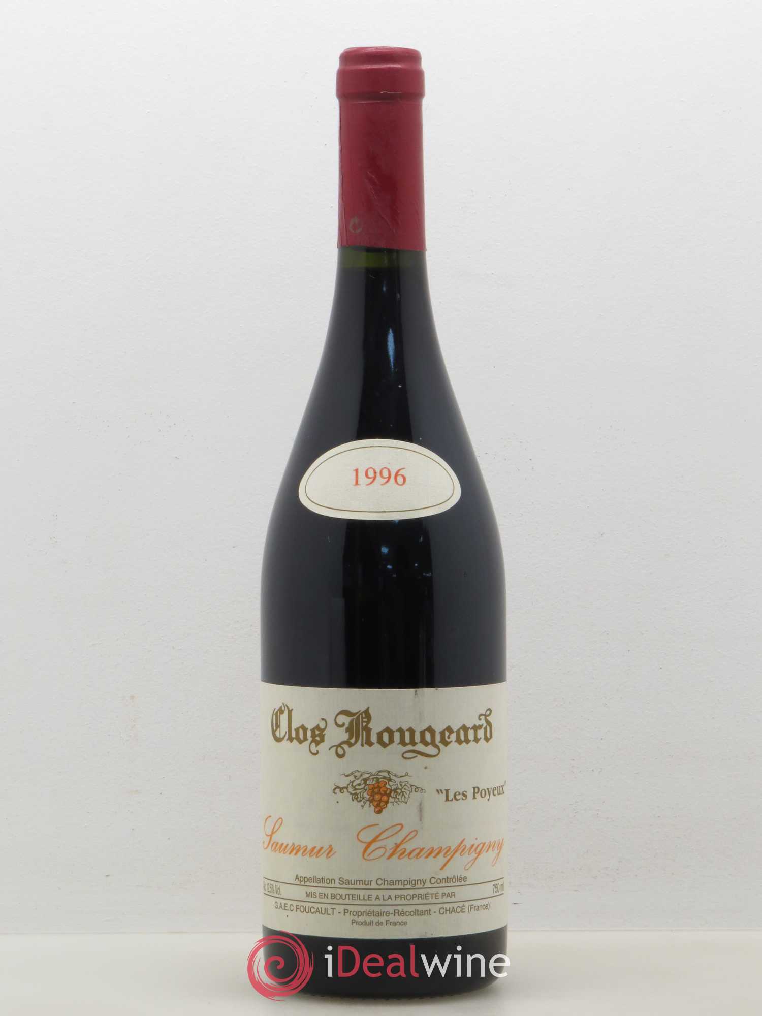 Saumur-Champigny Les Poyeux Clos Rougeard 1996 - Lot de 1 bouteille - 0