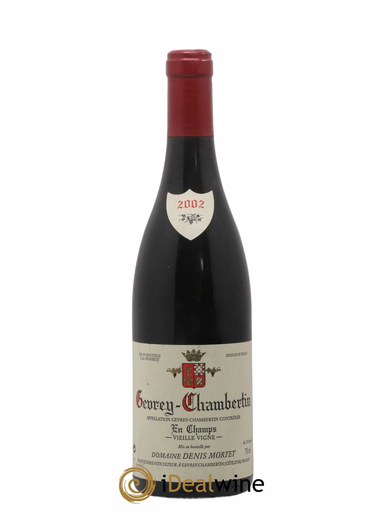 Gevrey-Chambertin En Champs Vieille Vigne Denis Mortet (Domaine) 2002 - Lot de 1 bouteille - 0