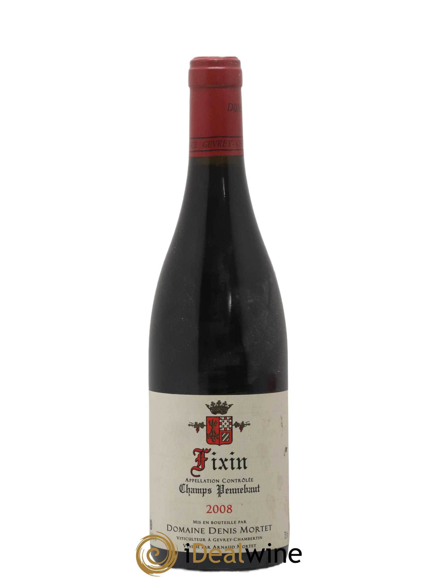Fixin Les Champs Pennebaut Denis Mortet (Domaine) 2008 - Lot de 1 bouteille - 0