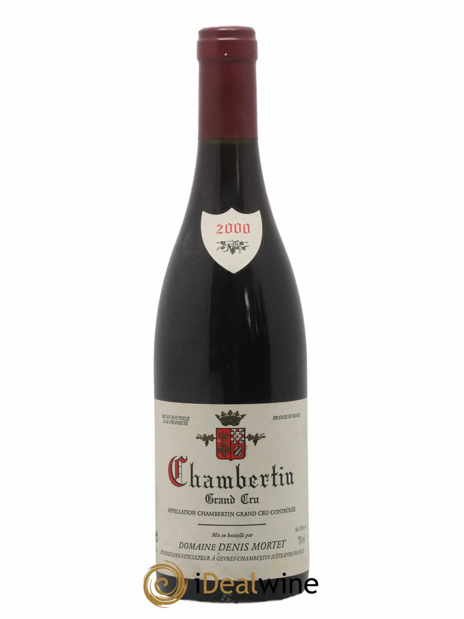 Chambertin Grand Cru Denis Mortet (Domaine) 2000 - Lot de 1 bouteille - 0