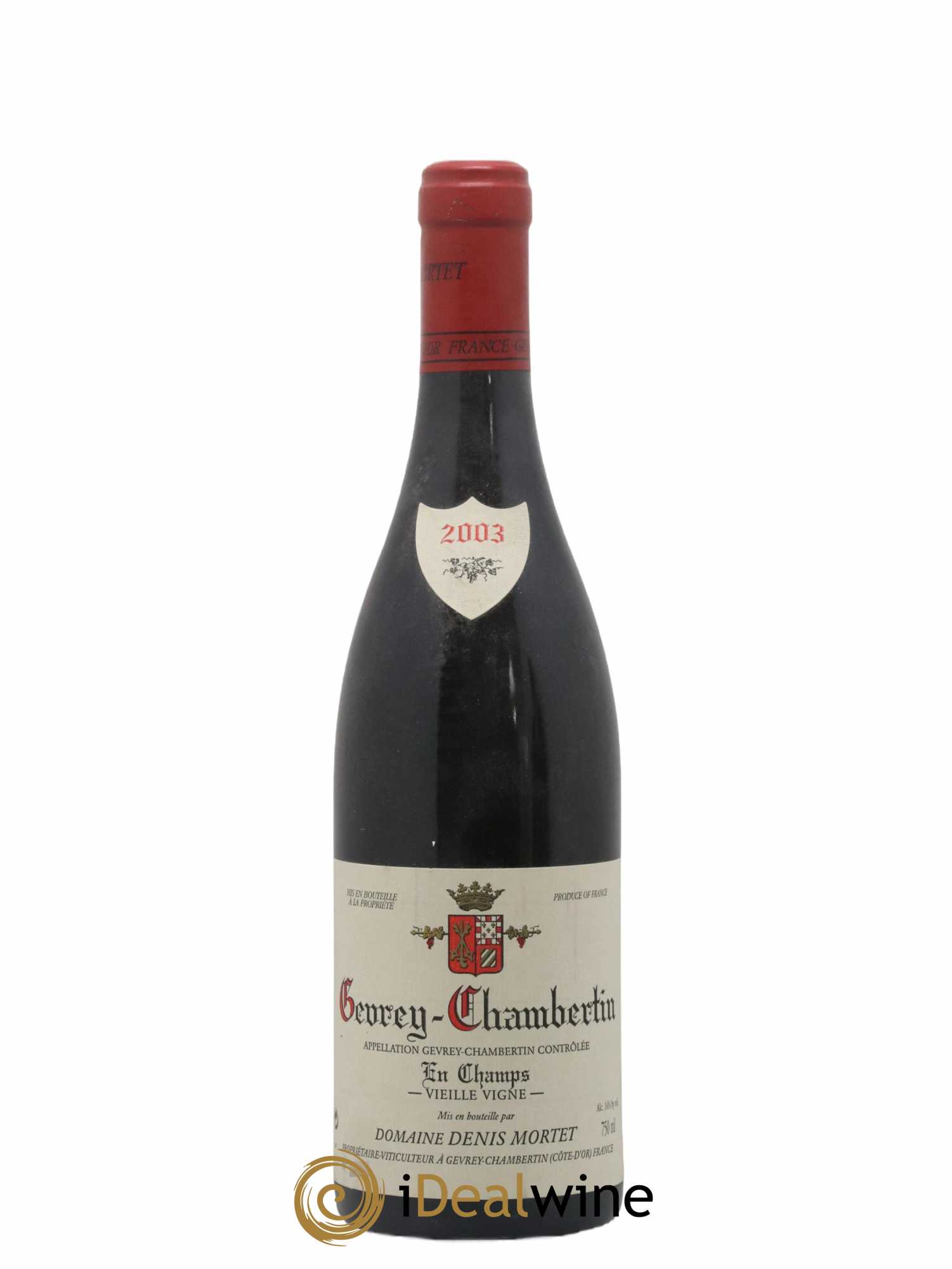 Gevrey-Chambertin En Champs Vieille Vigne Denis Mortet (Domaine) 2003 - Lot de 1 bouteille - 0