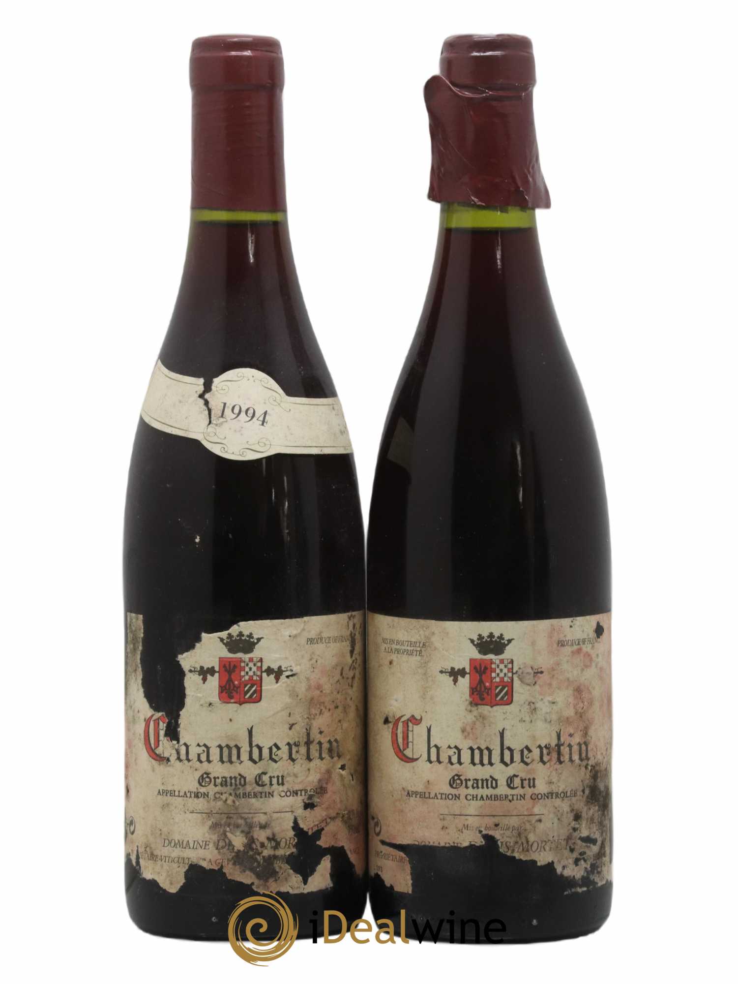 Chambertin Grand Cru Denis Mortet (Domaine) 1994 - Lot de 2 bouteilles - 0