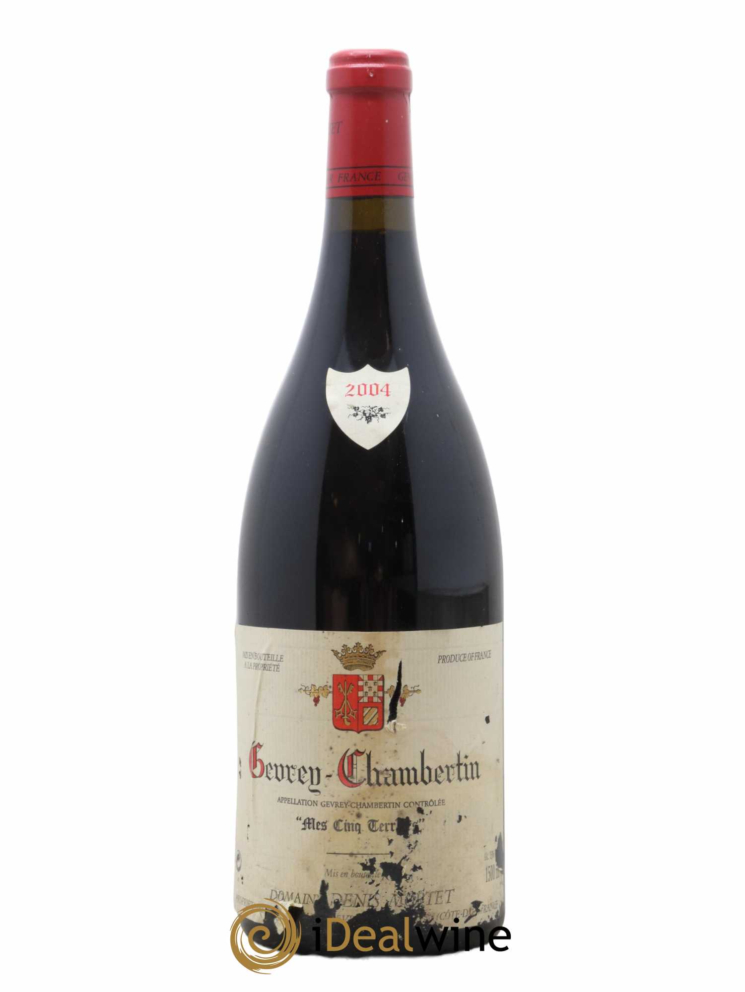 Gevrey-Chambertin Mes Cinq Terroirs Denis Mortet (Domaine) 2004 - Lot de 1 magnum - 0