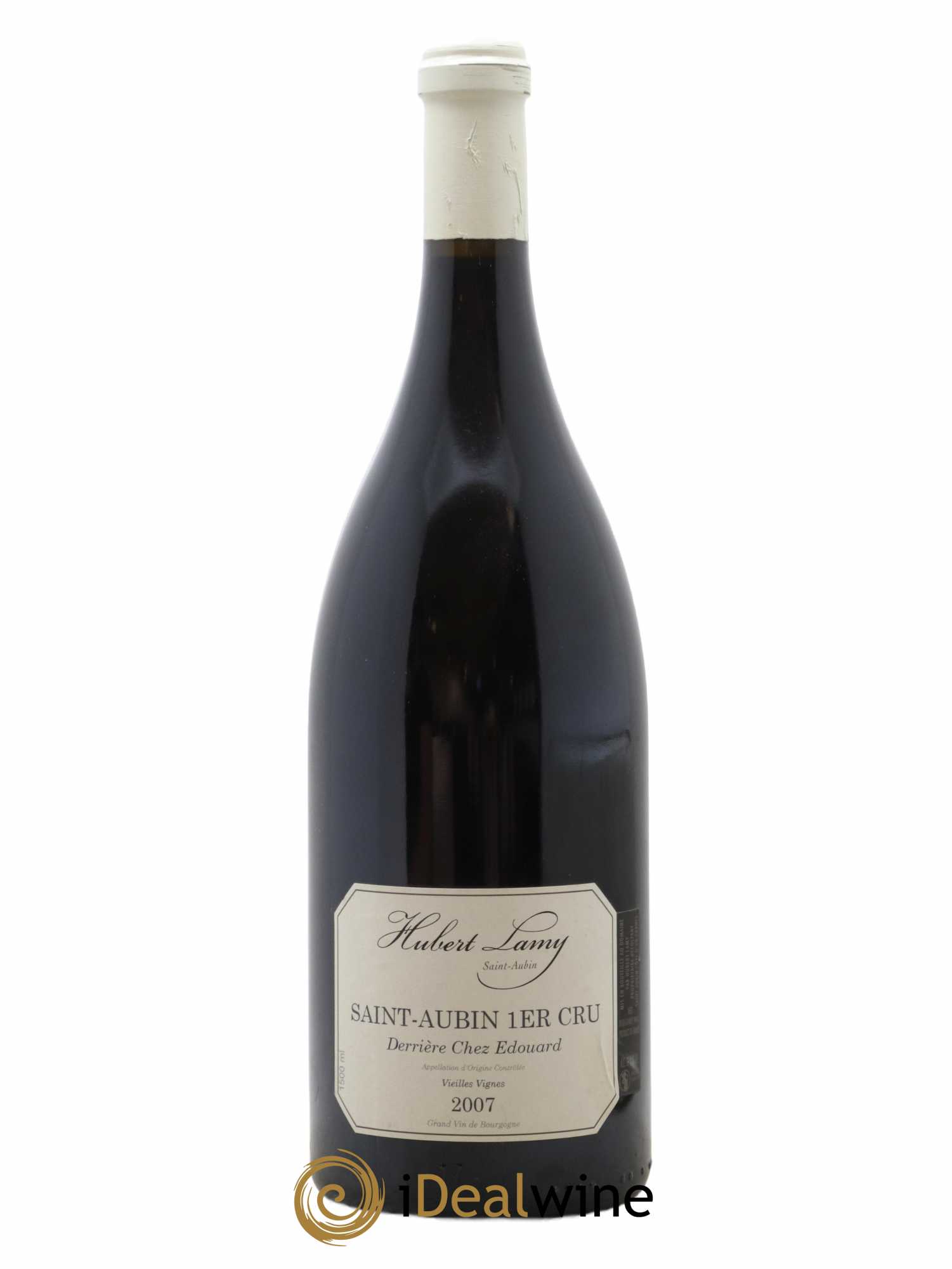 Saint-Aubin 1er Cru Derrière chez Edouard Vieilles Vignes Hubert Lamy 2007 - Lot de 1 magnum - 0