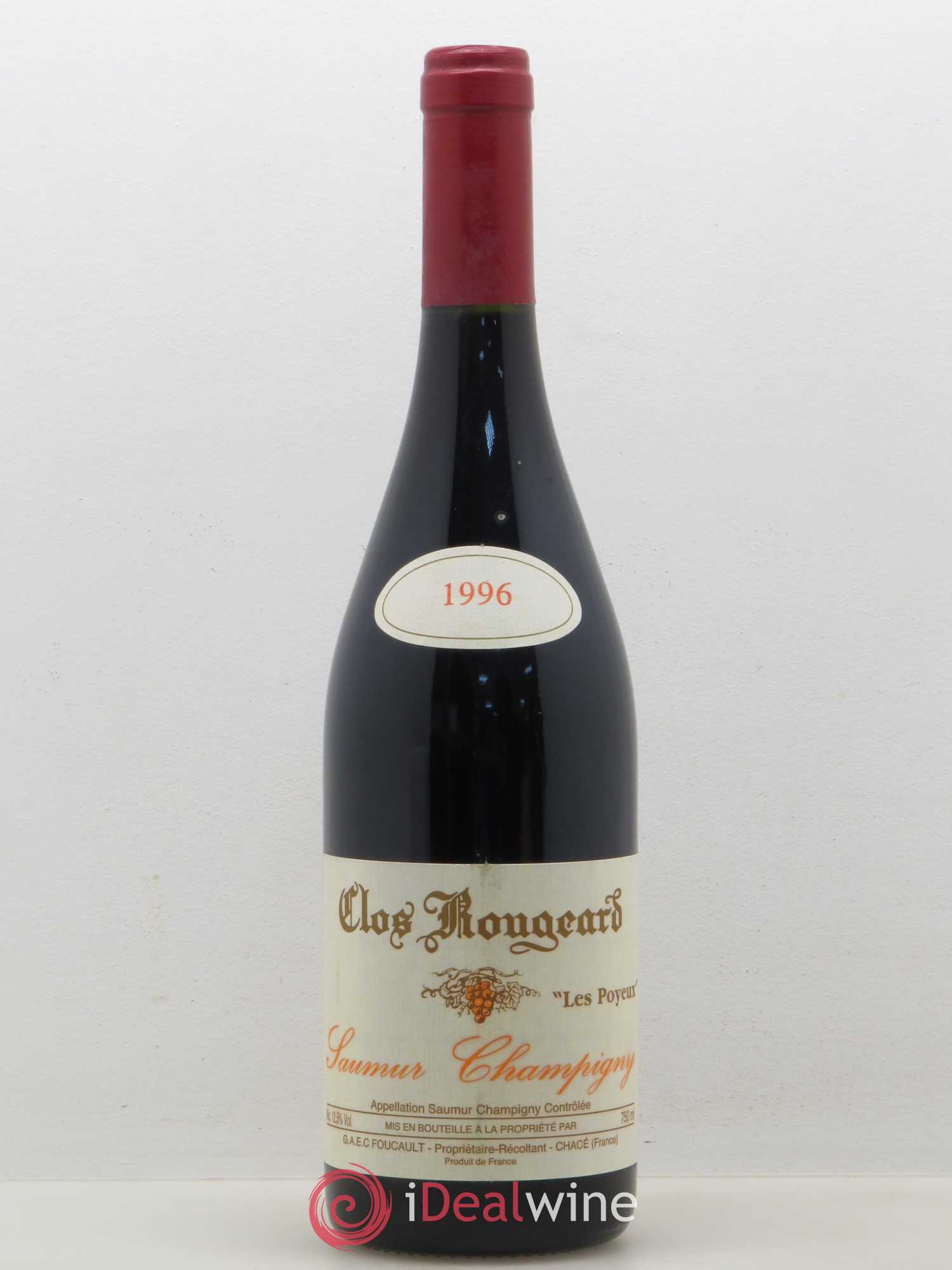 Saumur-Champigny Les Poyeux Clos Rougeard 1996 - Lot de 1 bouteille - 0