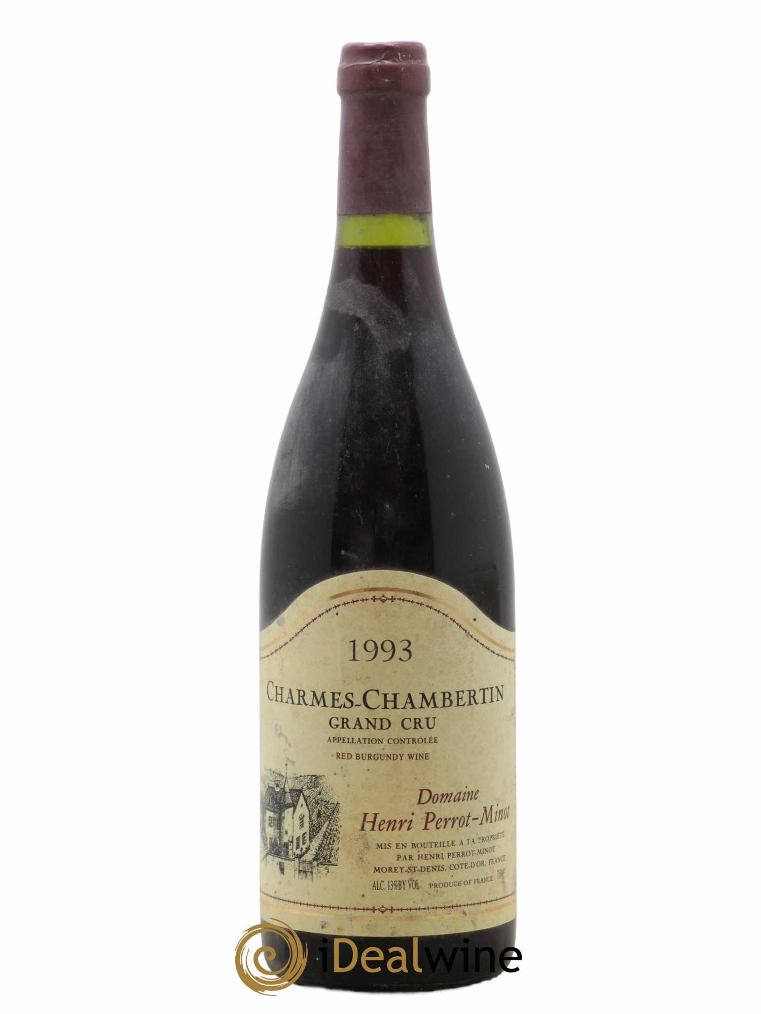 Charmes-Chambertin Grand Cru Vieilles Vignes Perrot-Minot 1993 - Lot de 1 bouteille - 0