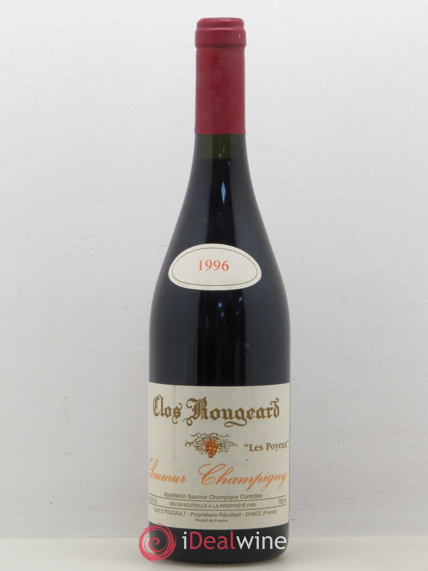 Saumur-Champigny Les Poyeux Clos Rougeard 1996 - Lot de 1 bouteille - 0