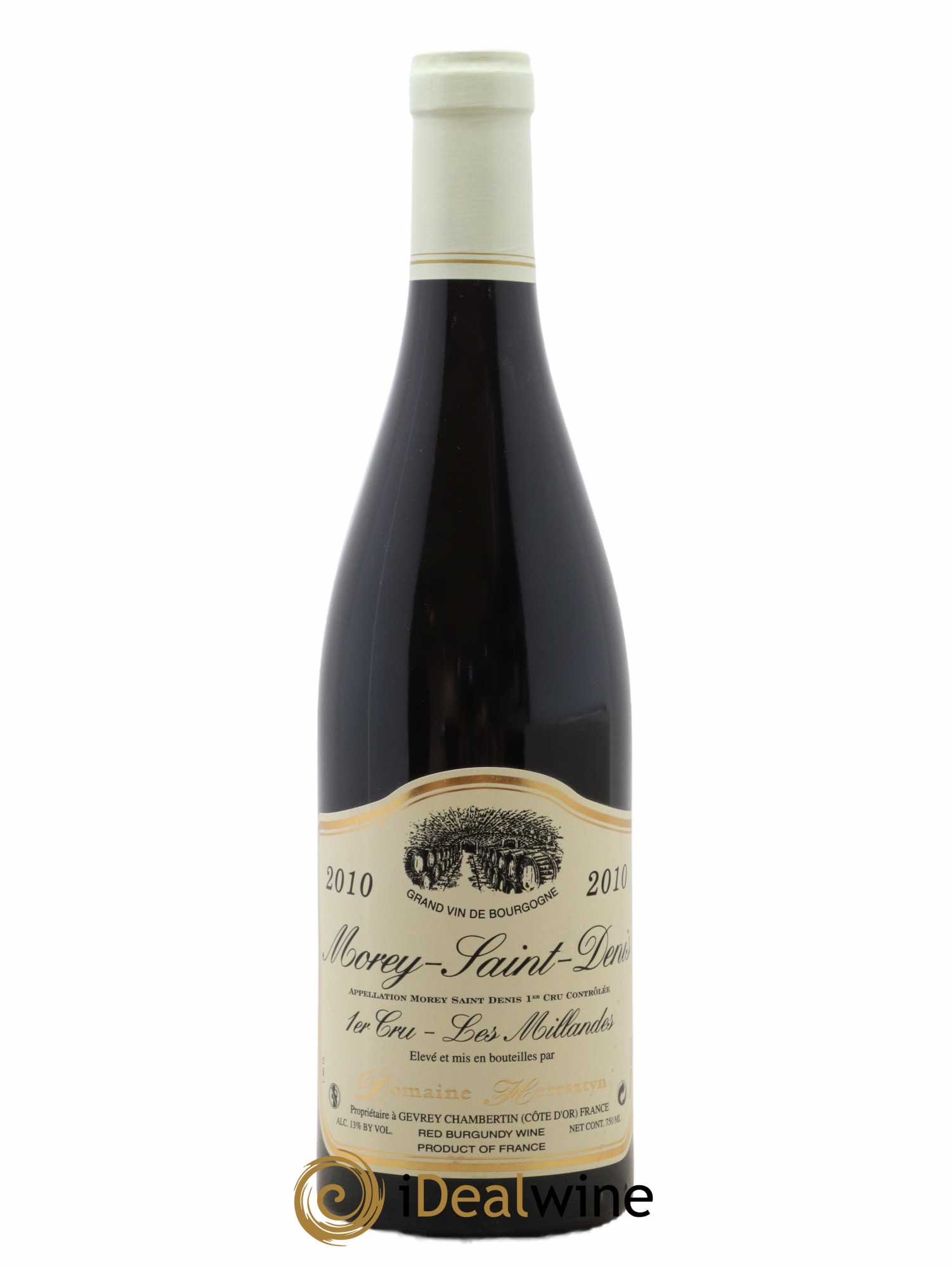 Morey-Saint-Denis 1er Cru Les Millandes Heresztyn (Domaine) 2010 - Lot de 1 bouteille - 0