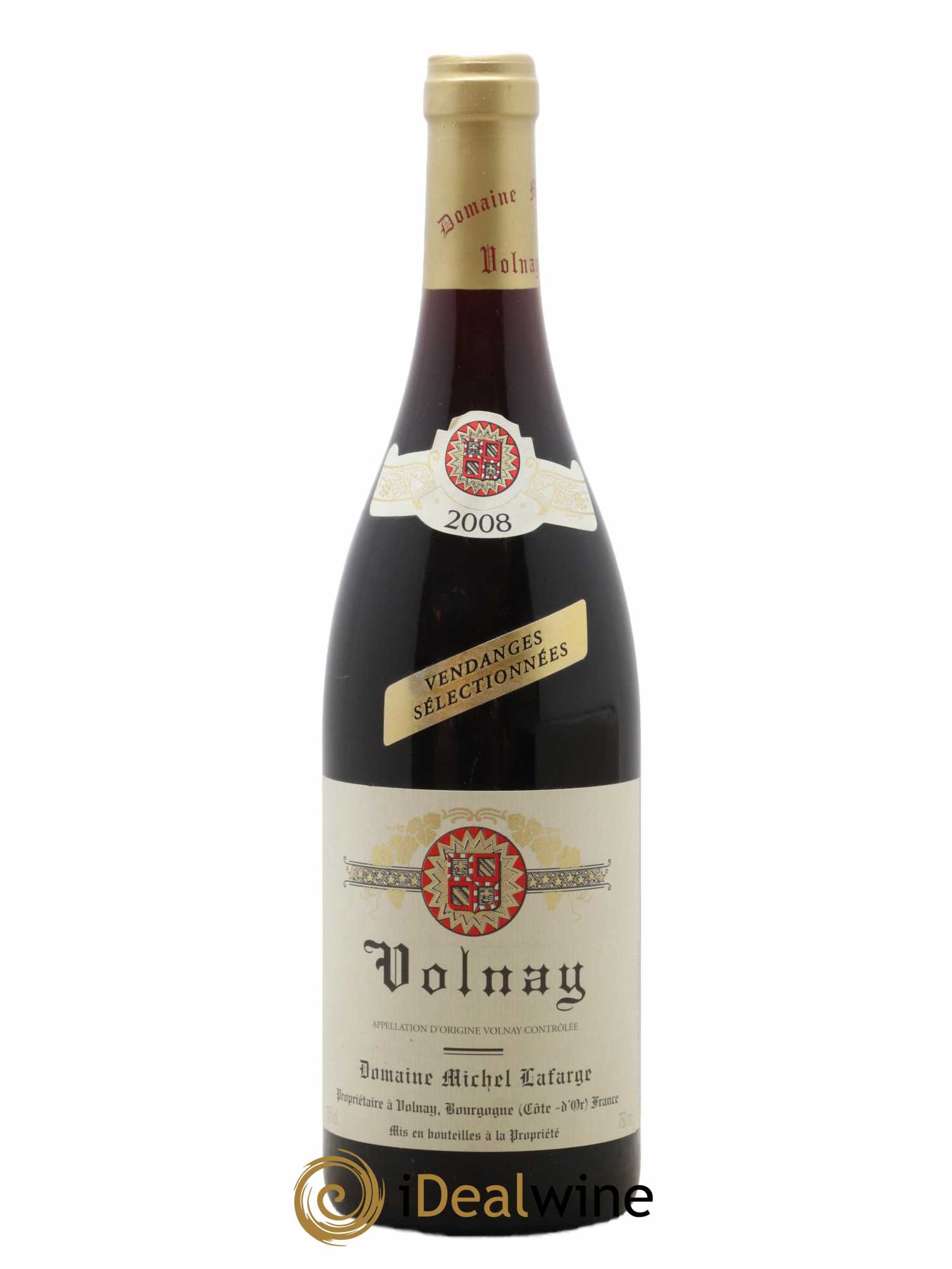 Volnay Vendanges sélectionnées Lafarge (Domaine) 2008 - Lot de 1 bouteille - 0