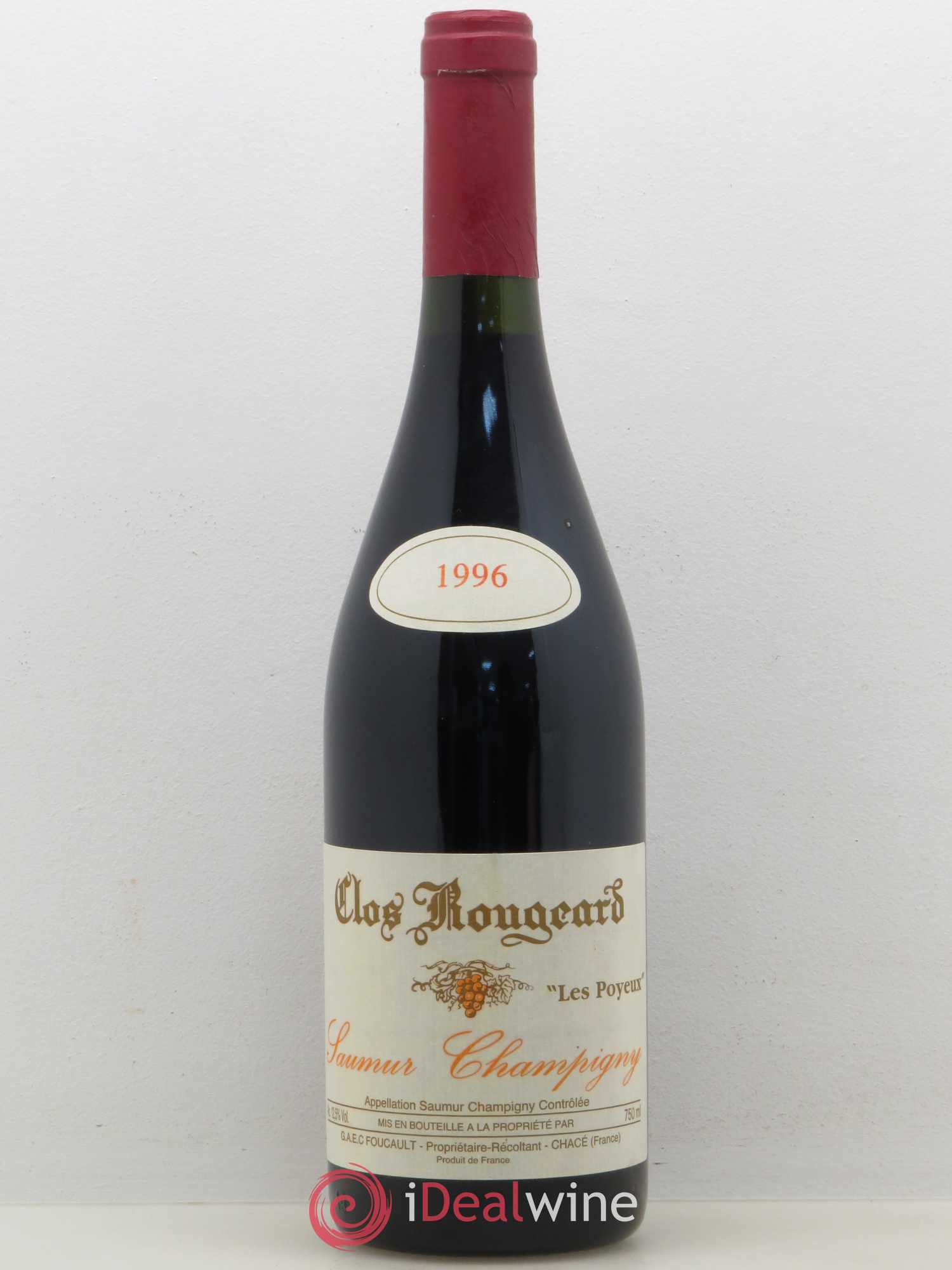 Saumur-Champigny Les Poyeux Clos Rougeard 1996 - Lot de 1 bouteille - 0