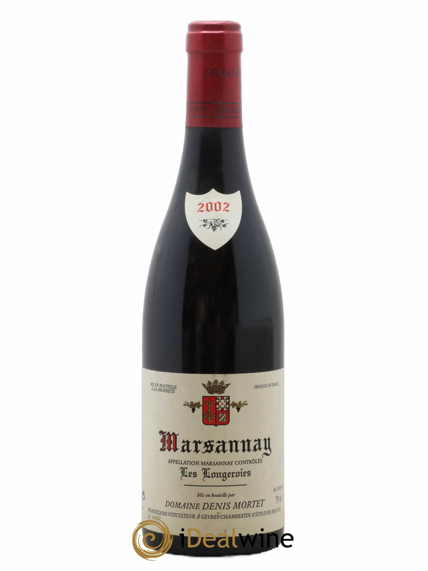 Marsannay Les Longeroies Denis Mortet (Domaine) 2002 - Lot de 1 bouteille - 0