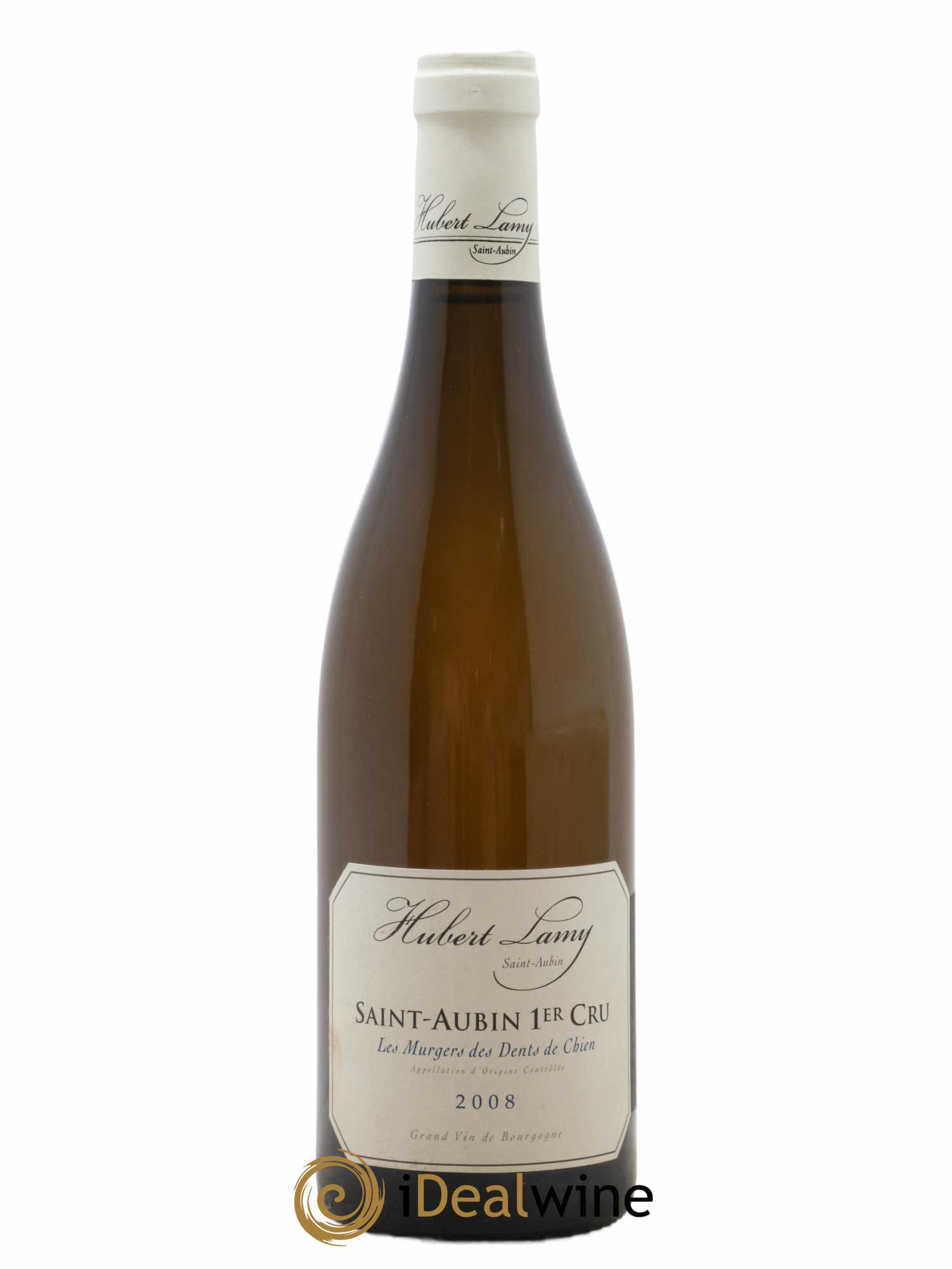 Saint-Aubin 1er Cru Les Murgers des Dents de Chien Hubert Lamy 2008 - Lot de 1 bouteille - 0