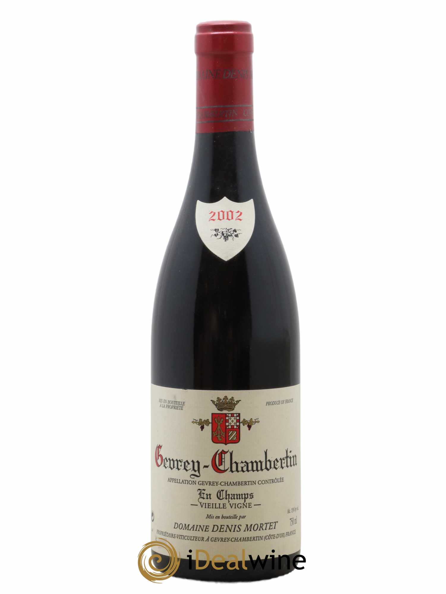 Gevrey-Chambertin En Champs Vieille Vigne Denis Mortet (Domaine) 2002 - Lot de 1 bouteille - 0