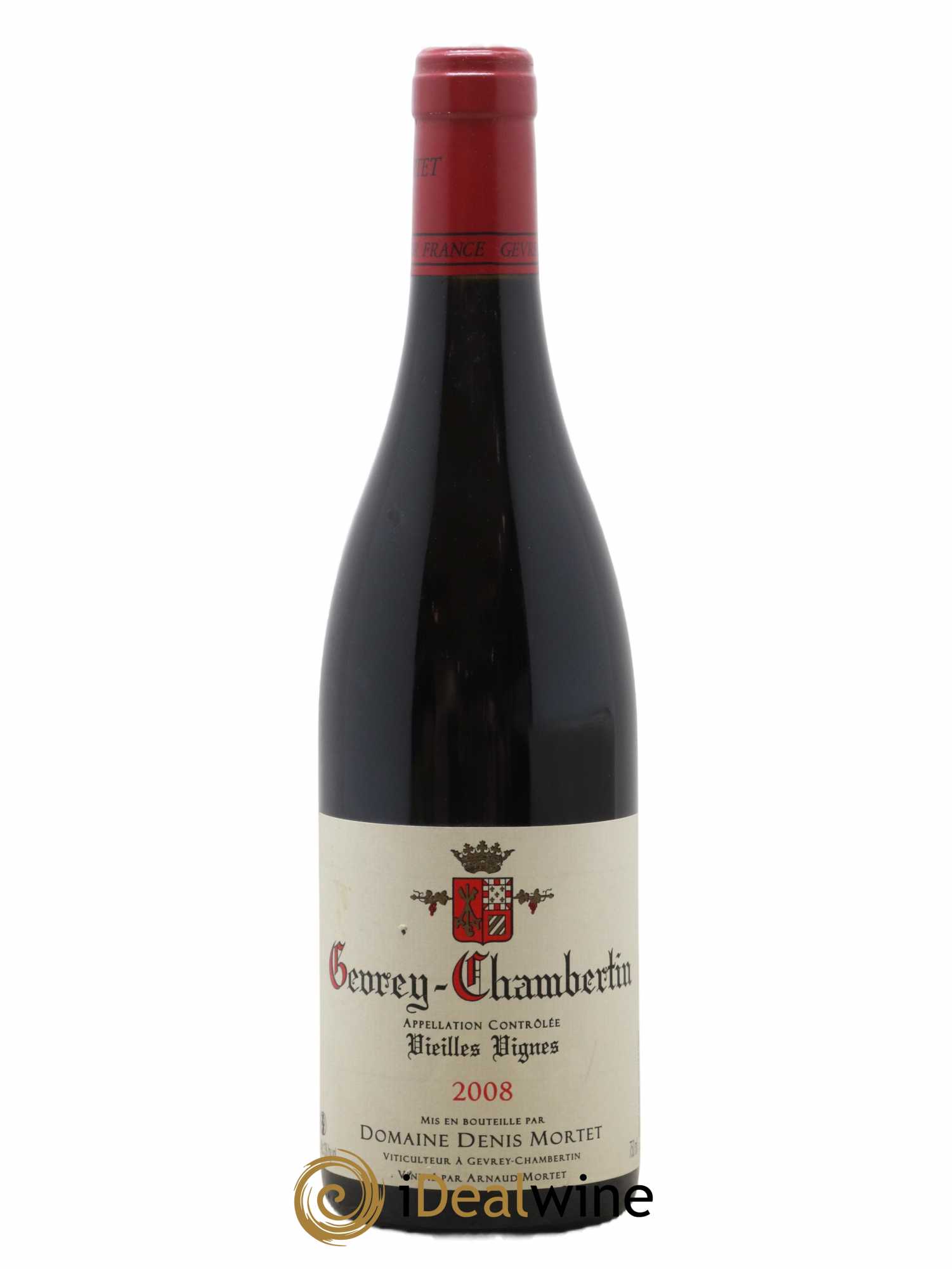 Gevrey-Chambertin Vieilles vignes Denis Mortet (Domaine) 2008 - Lot de 1 bouteille - 0