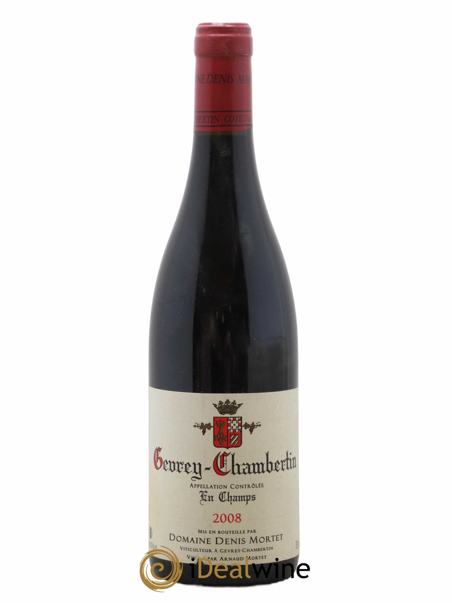 Gevrey-Chambertin En Champs Vieille Vigne Denis Mortet (Domaine) 2008 - Lot de 1 bouteille - 0