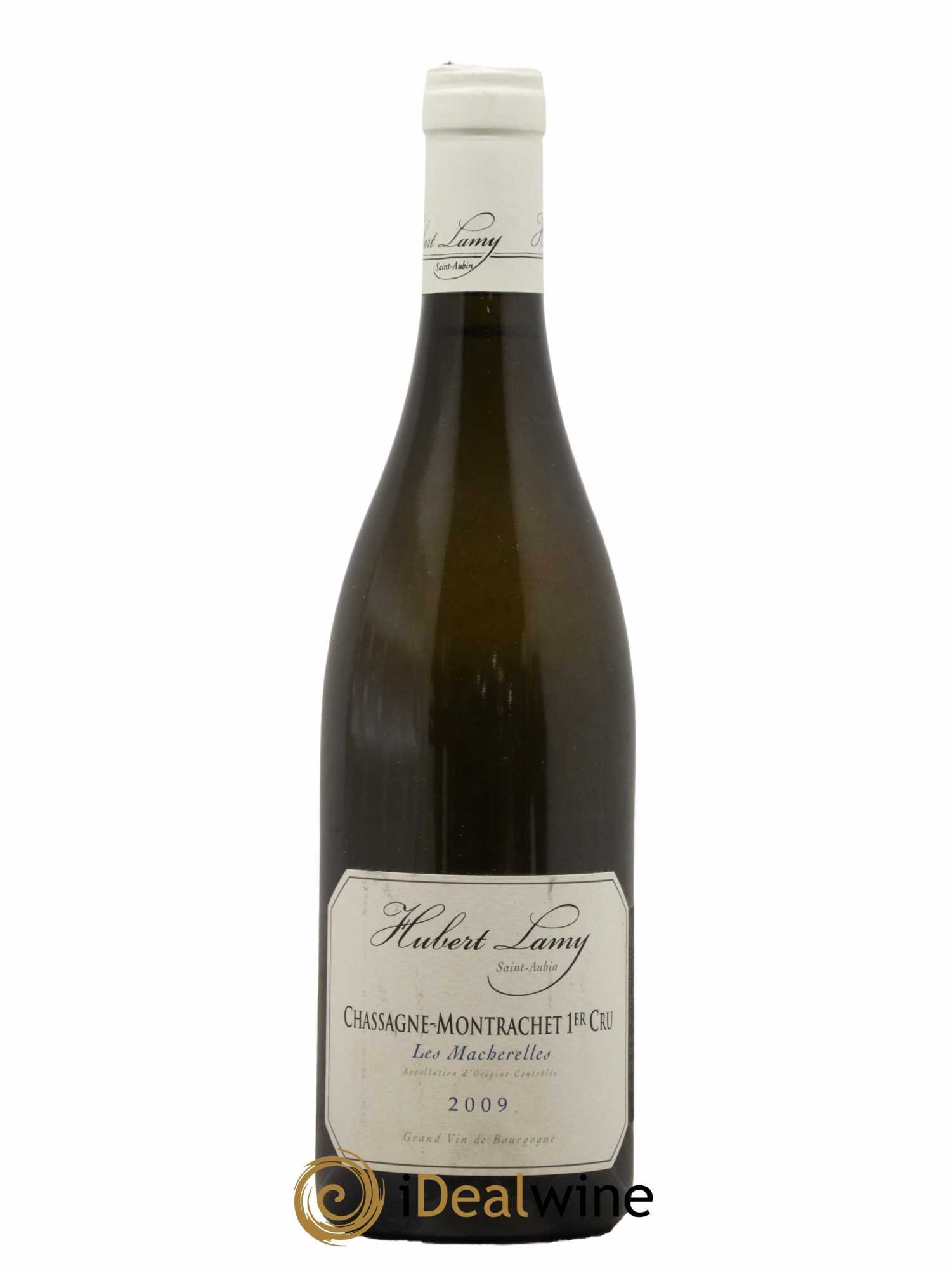 Chassagne-Montrachet 1er Cru Les Macherelles Hubert Lamy 2009 - Lot de 1 bouteille - 0