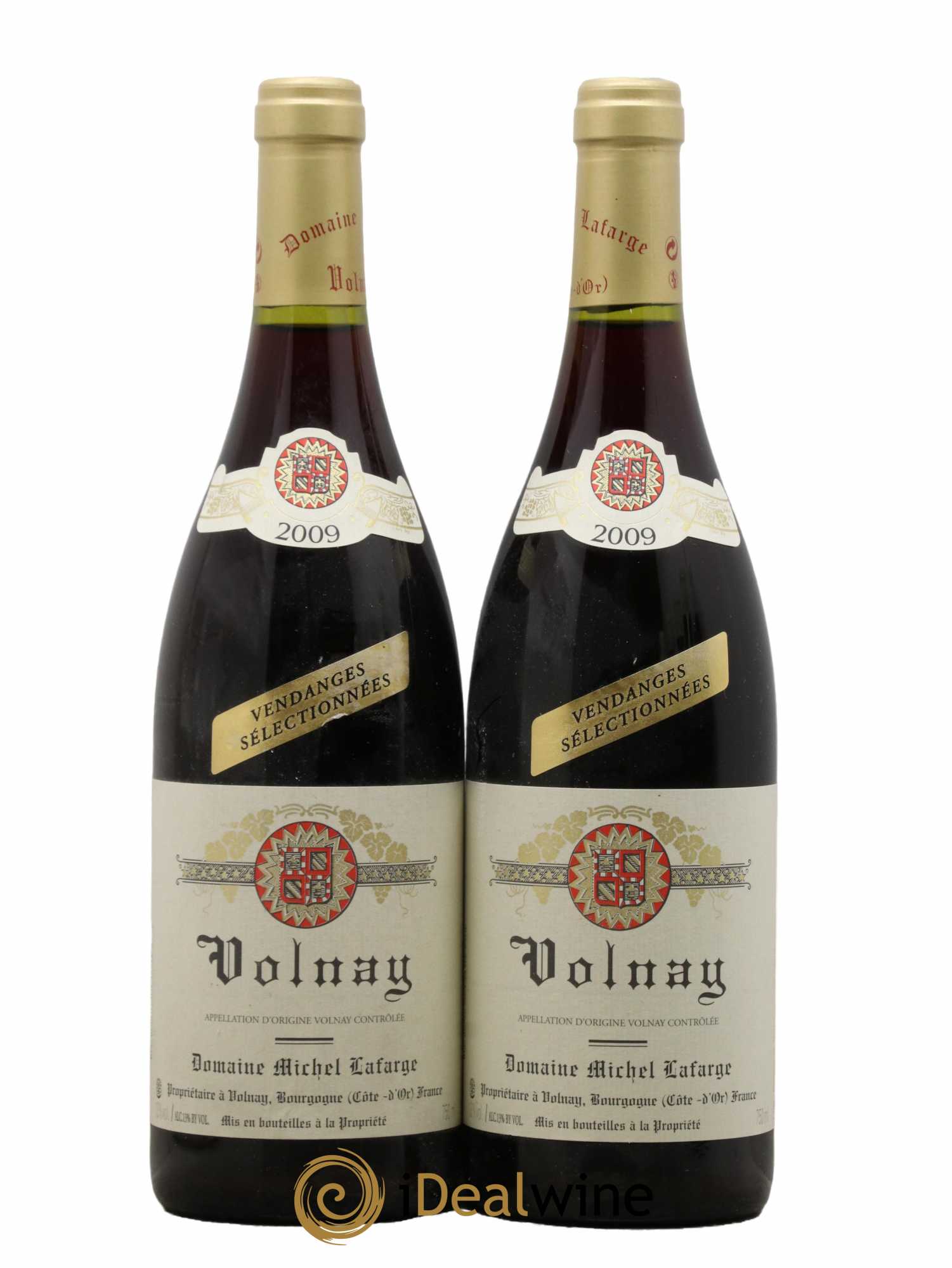 Volnay Vendanges sélectionnées Lafarge (Domaine) 2009 - Lot de 2 bouteilles - 0