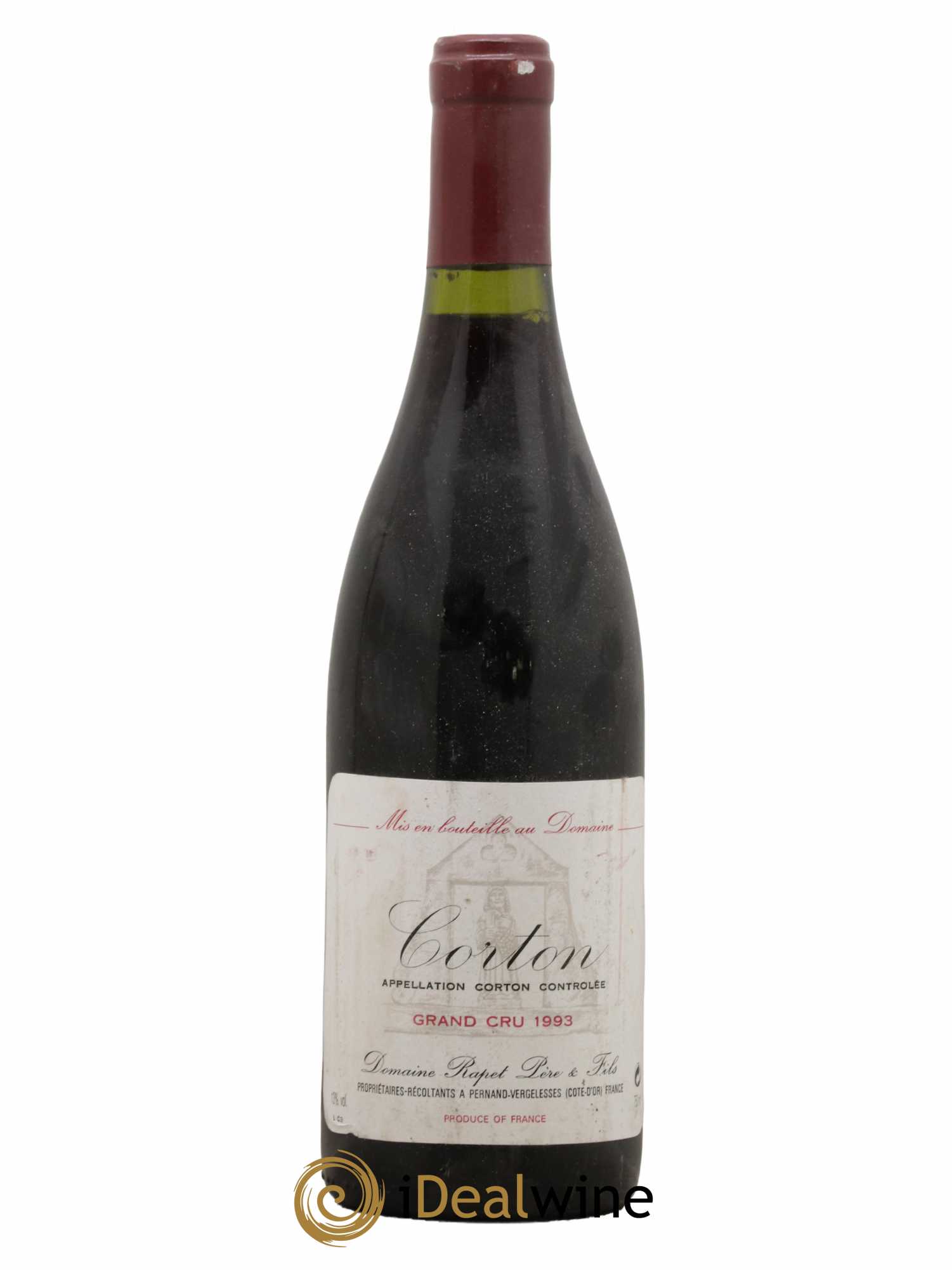 Corton Grand Cru Rapet Père & Fils 1993 - Lotto di 1 bottiglia - 0