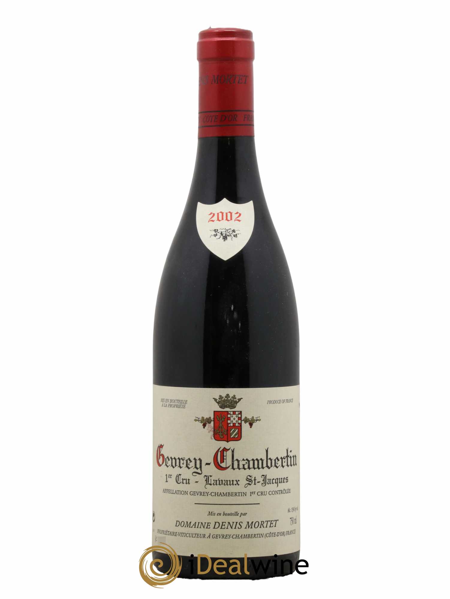 Gevrey-Chambertin 1er Cru Lavaux Saint Jacques Denis Mortet (Domaine) 2002 - Lotto di 1 bottiglia - 0