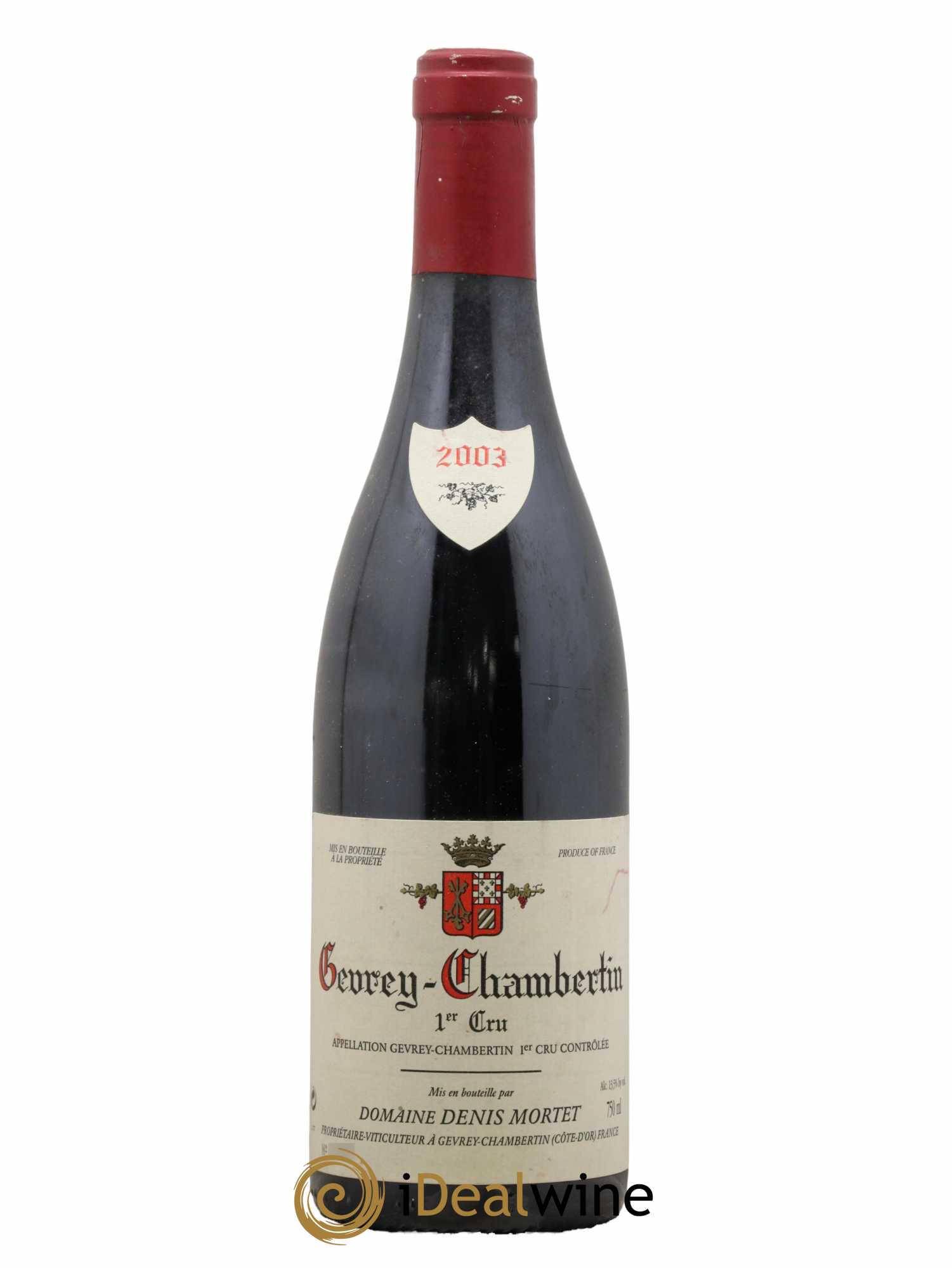 Gevrey-Chambertin 1er Cru Denis Mortet (Domaine) 2003 - Lot de 1 bouteille - 0