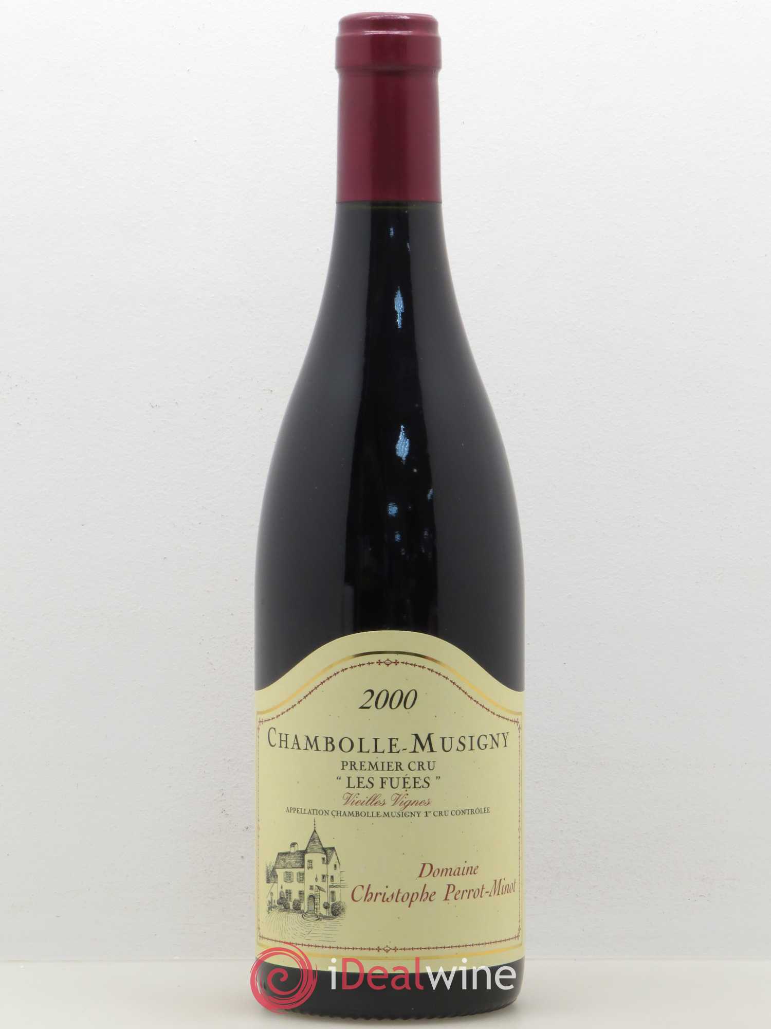 Chambolle-Musigny 1er Cru Les Fuées Vieilles Vignes Perrot-Minot 2000 - Lot de 1 bouteille - 0