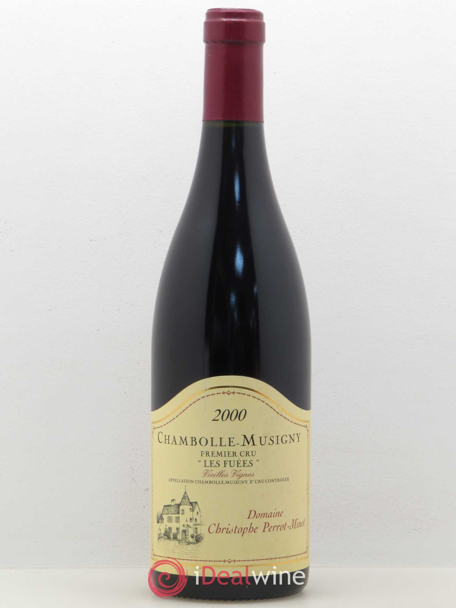 Chambolle-Musigny 1er Cru Les Fuées Vieilles Vignes Perrot-Minot 2000 - Lot de 1 bouteille - 0
