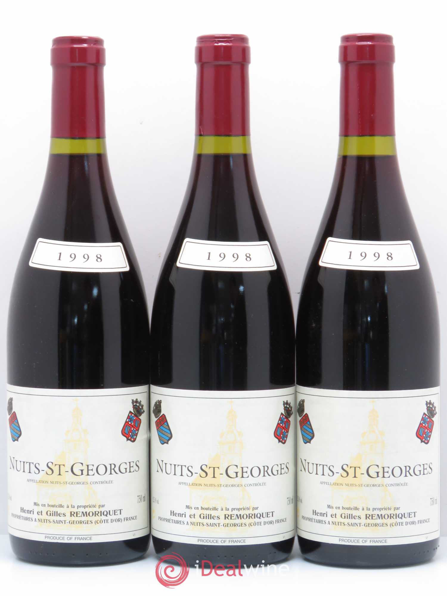 Nuits-Saint-Georges Gilles Remoriquet 1998 - Lot de 6 bouteilles - 2