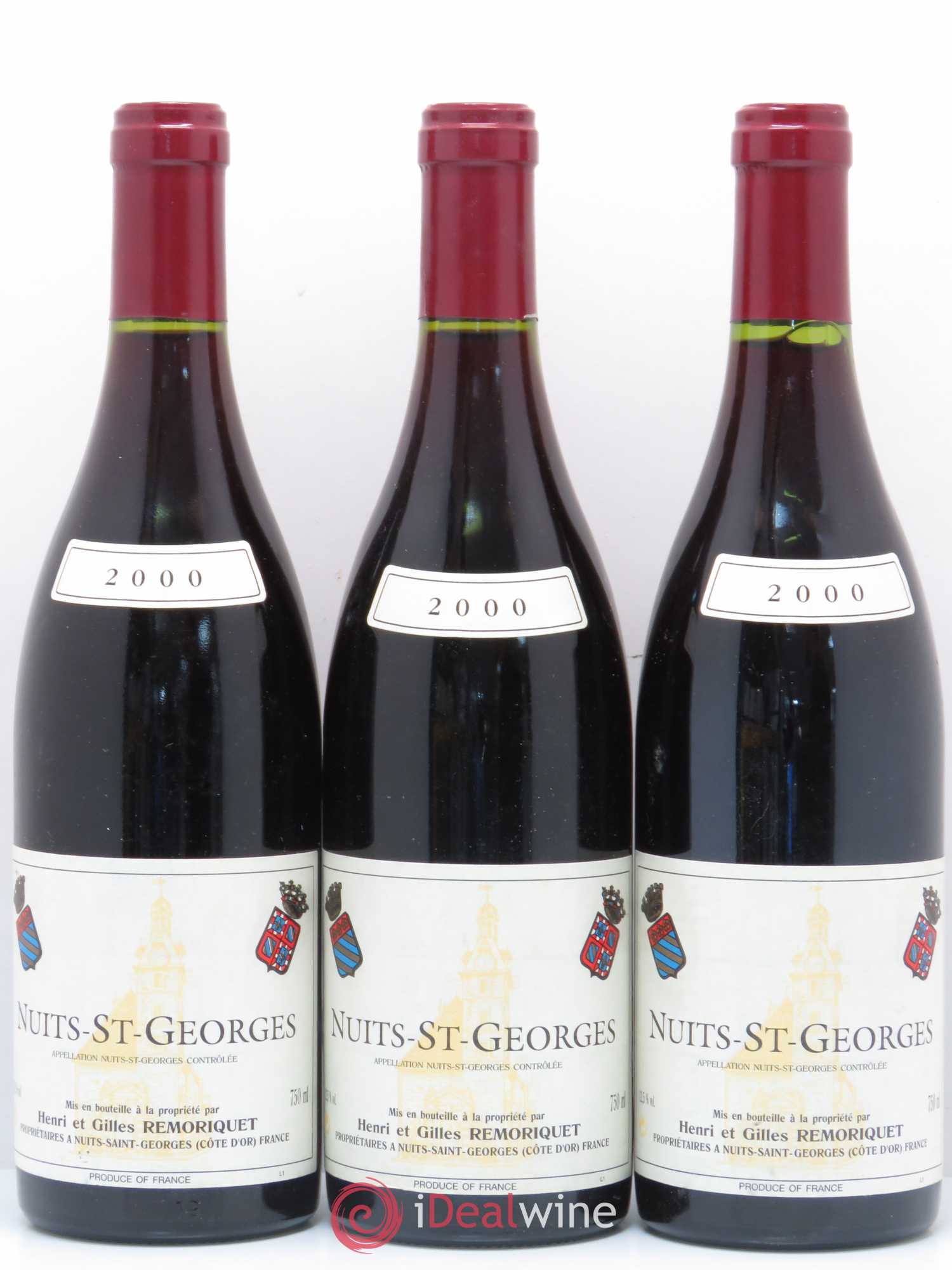 Nuits-Saint-Georges Gilles Remoriquet 2000 - Lot de 6 bouteilles - 1