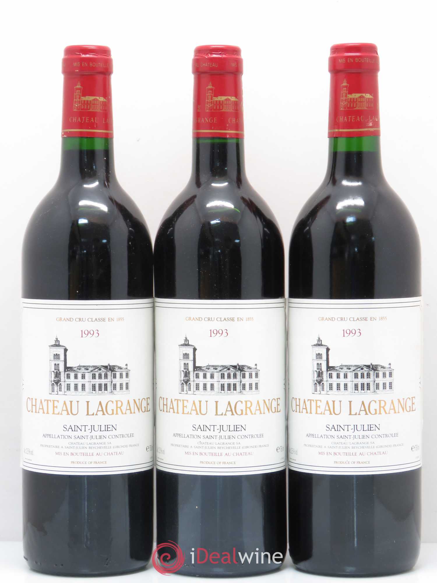 Château Lagrange 3ème Grand Cru Classé 1993 - Lot de 12 bouteilles - 2