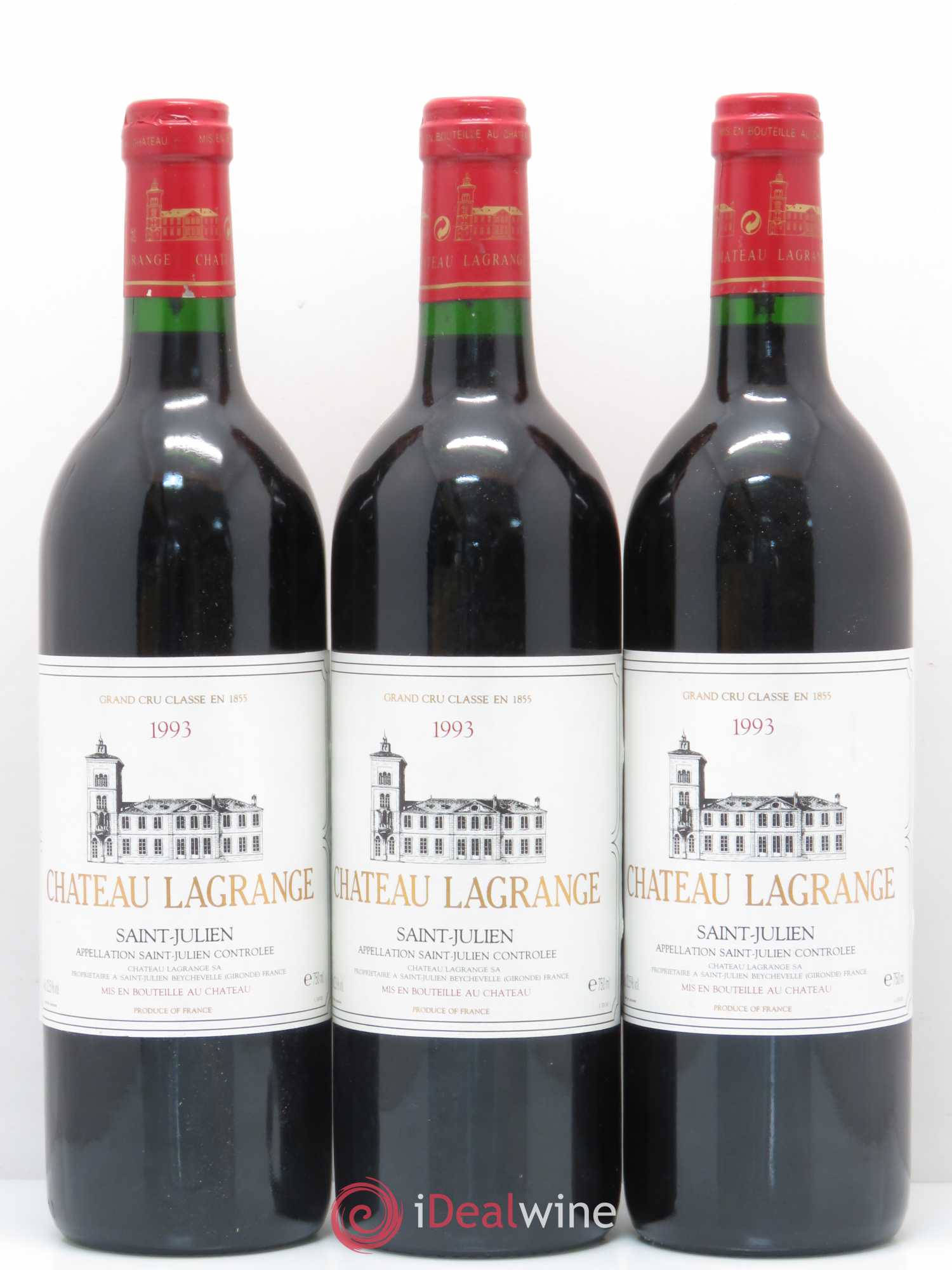Château Lagrange 3ème Grand Cru Classé 1993 - Lot de 12 bouteilles - 3