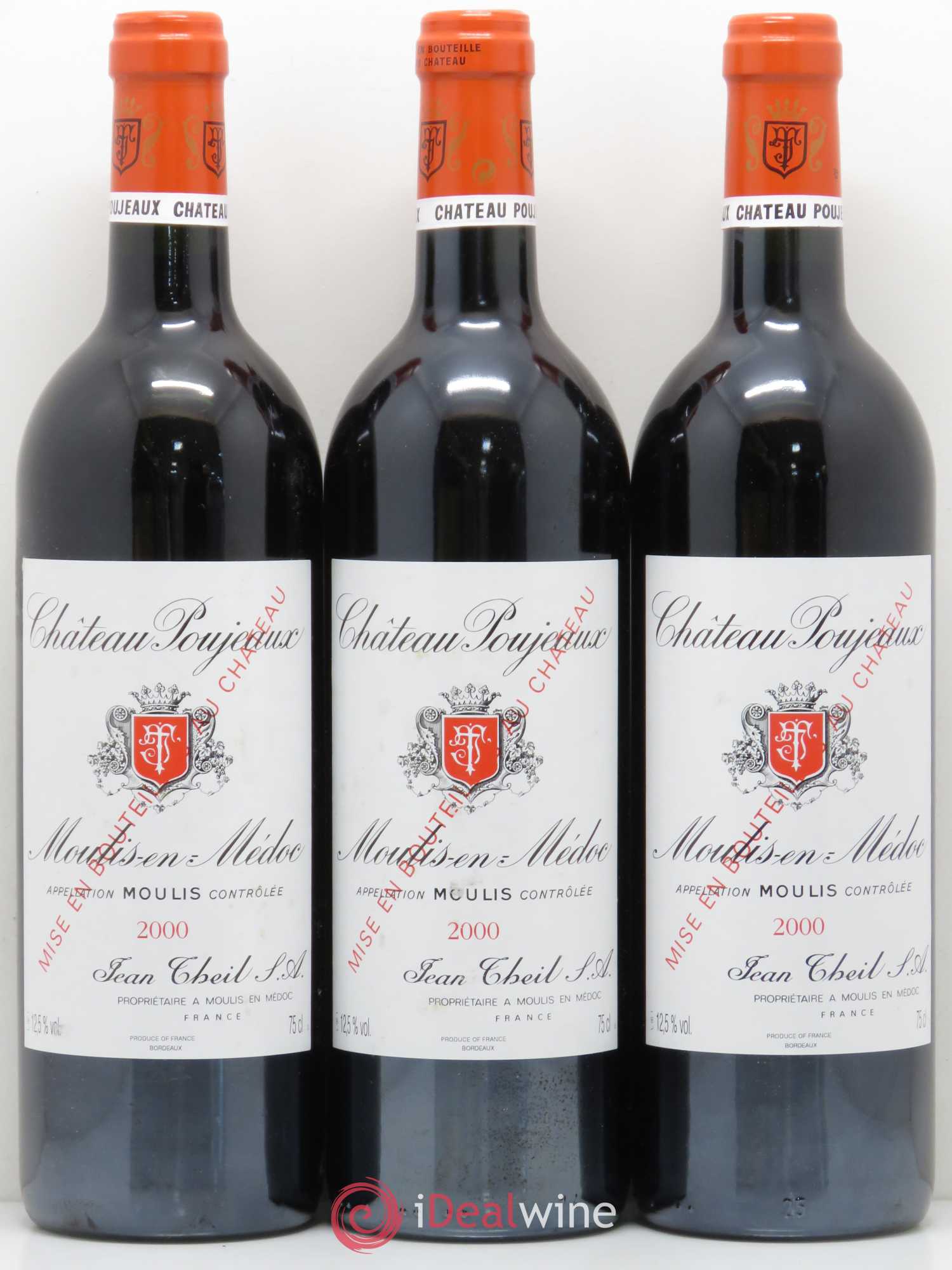 Château Poujeaux 2000 - Lot de 6 bouteilles - 2