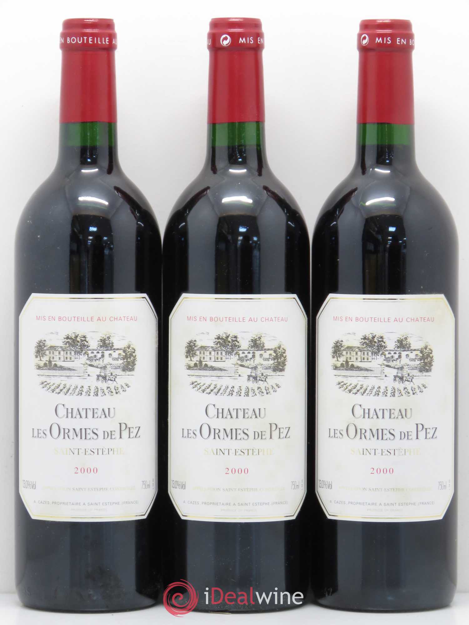 Château les Ormes de Pez 2000 - Lot de 6 bouteilles - 1