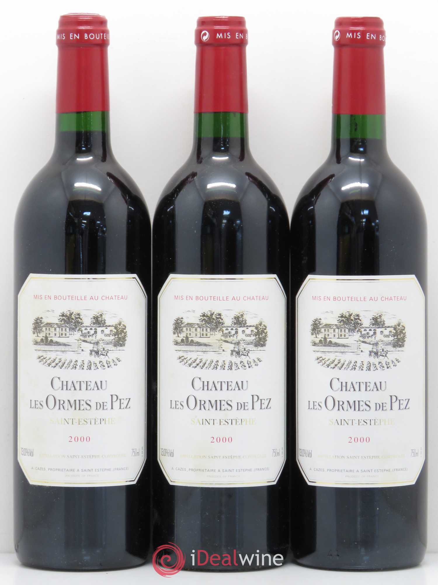 Château les Ormes de Pez 2000 - Lot de 6 bouteilles - 2