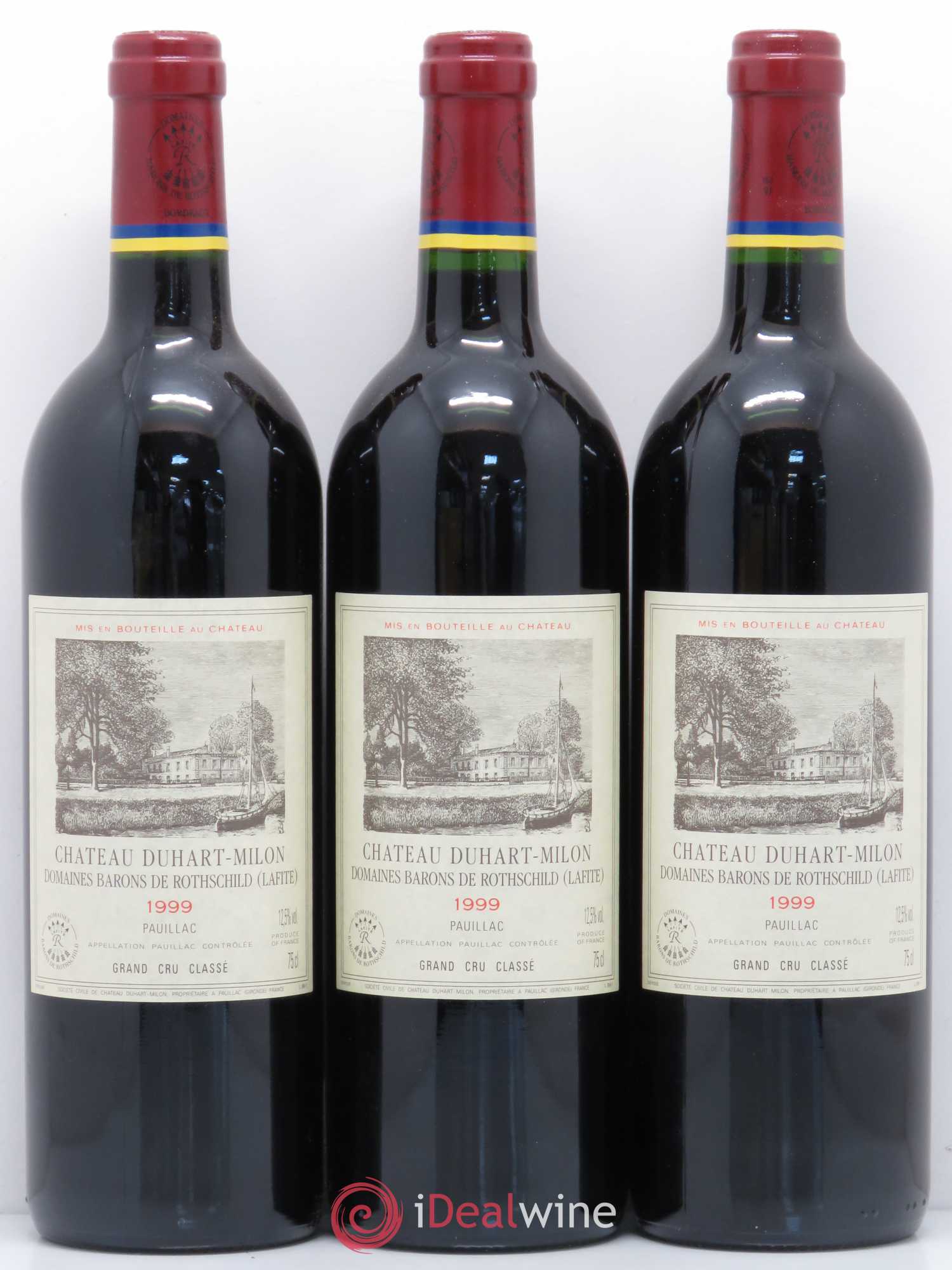 Château Duhart-Milon 4ème Grand Cru Classé 1999 - Lotto di 12 bottiglie - 3