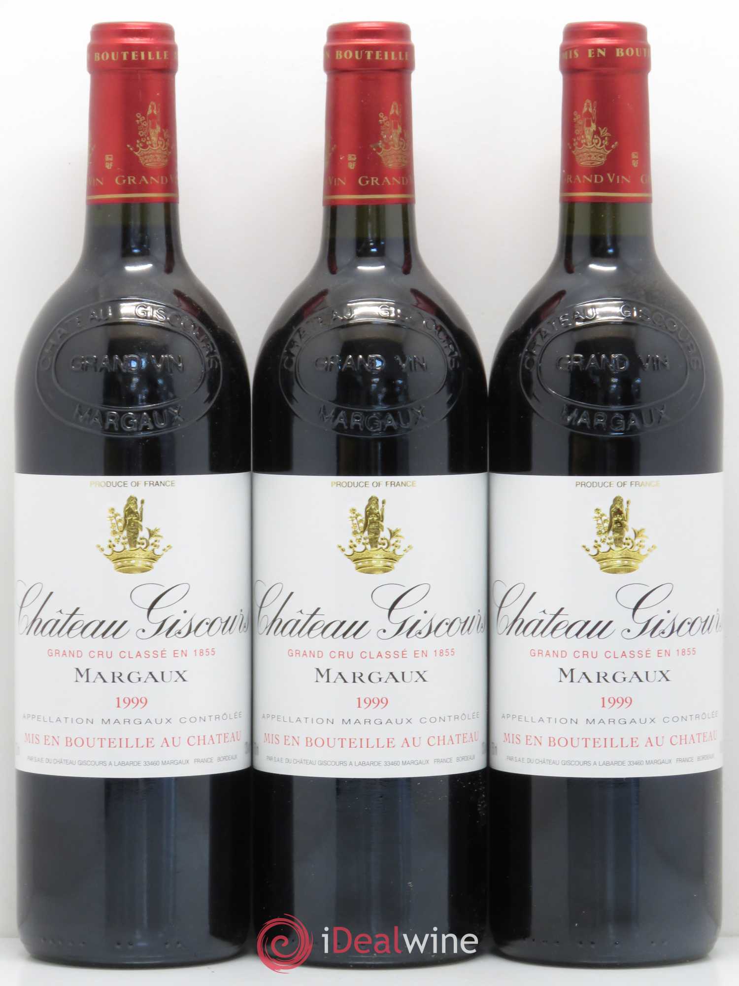 Château Giscours 3ème Grand Cru Classé 1999 - Lot de 6 bouteilles - 1