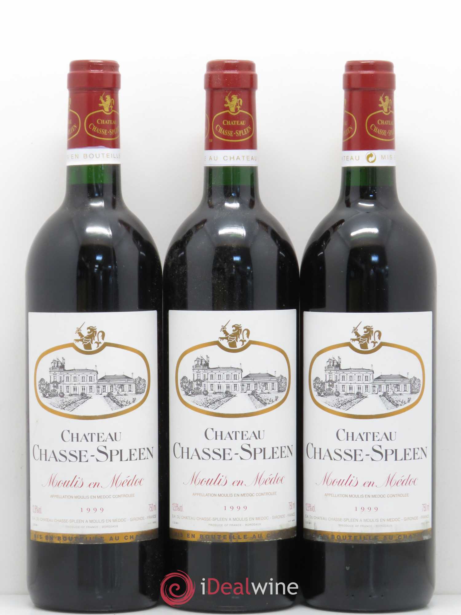 Château Chasse Spleen 1999 - Lot de 6 bouteilles - 1