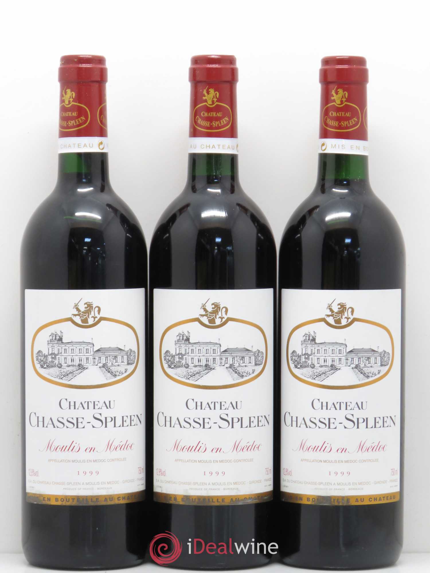 Château Chasse Spleen 1999 - Lot de 6 bouteilles - 2