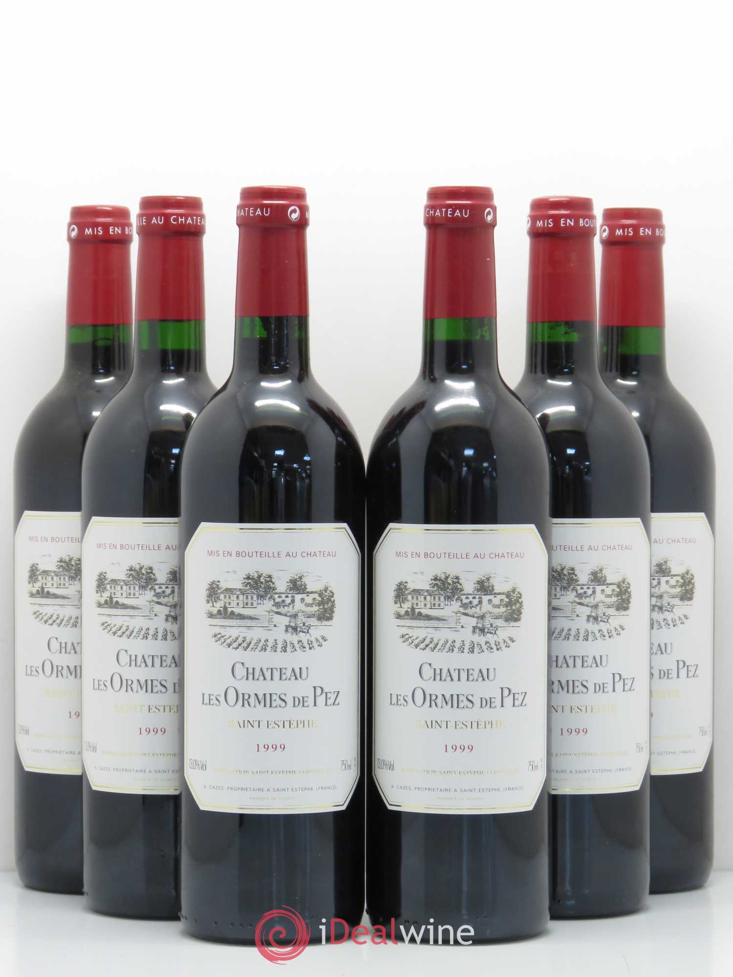 Château les Ormes de Pez 1999 - Lot de 6 bouteilles - 0