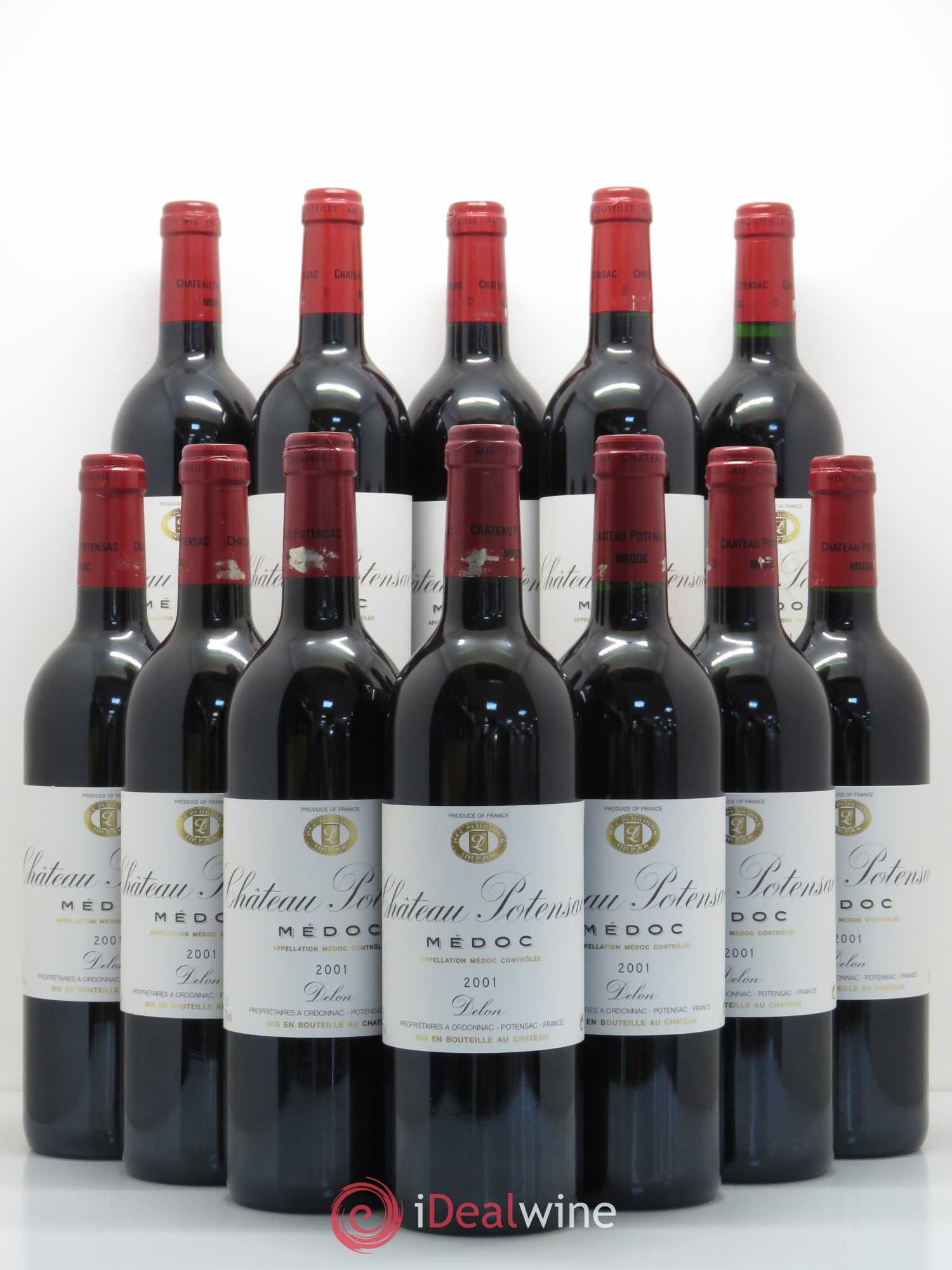 Château Potensac 2001 - Posten von 12 Flaschen - 0