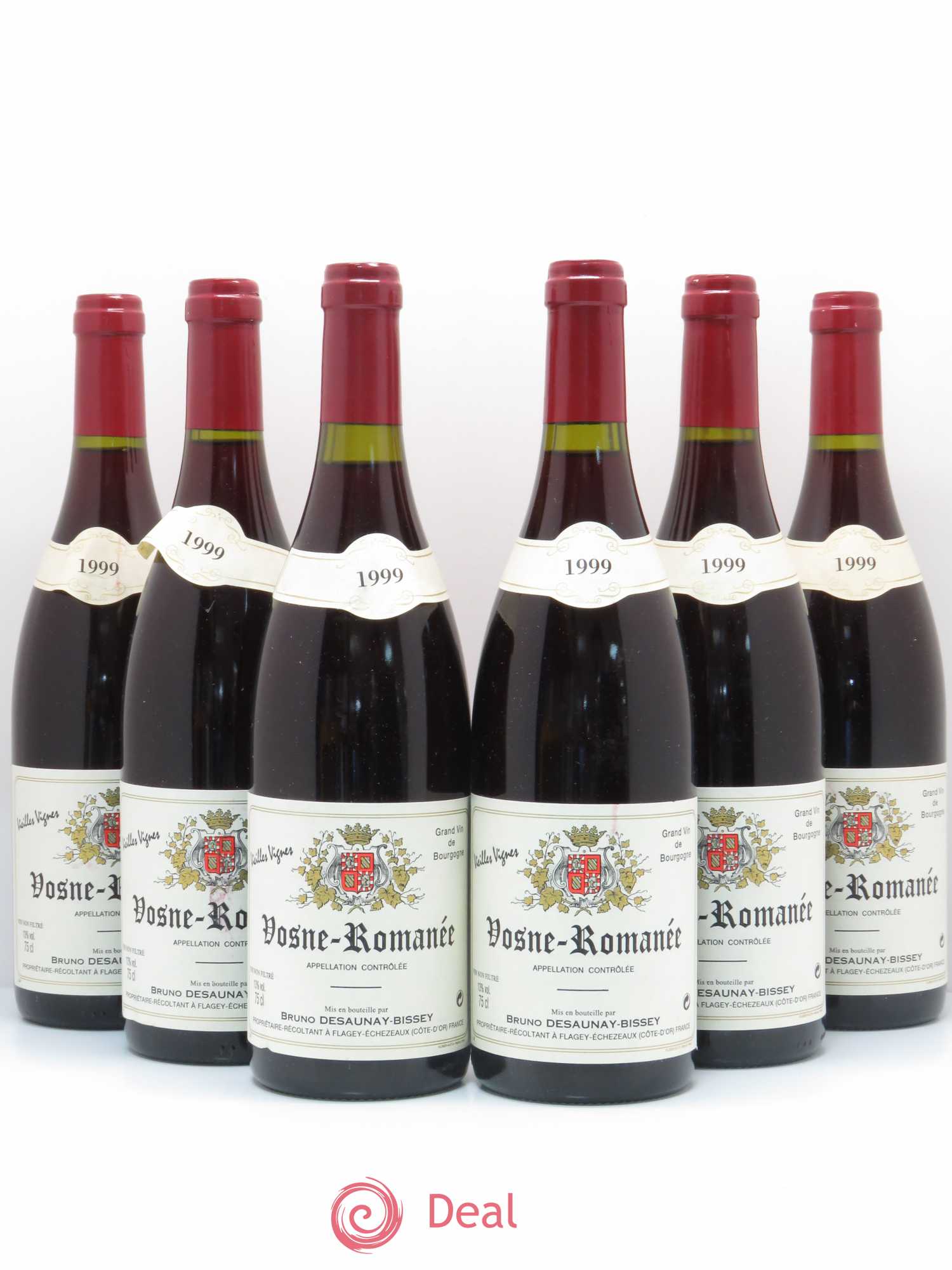 Vosne-Romanée Vieilles Vignes Domaine Bruno Desaunay-Bissey 1999 - Posten von 6 Flaschen - 0