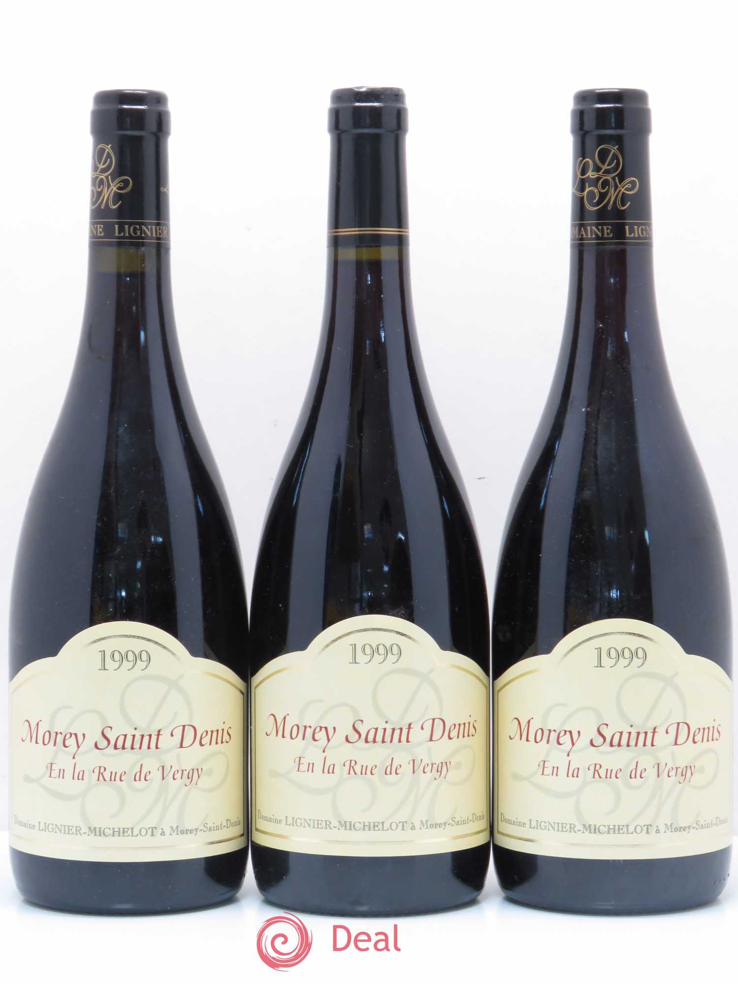 Morey-Saint-Denis En La Rue De Vergy Domaine Lignier-Michelot 1999 - Posten von 3 Flaschen - 0
